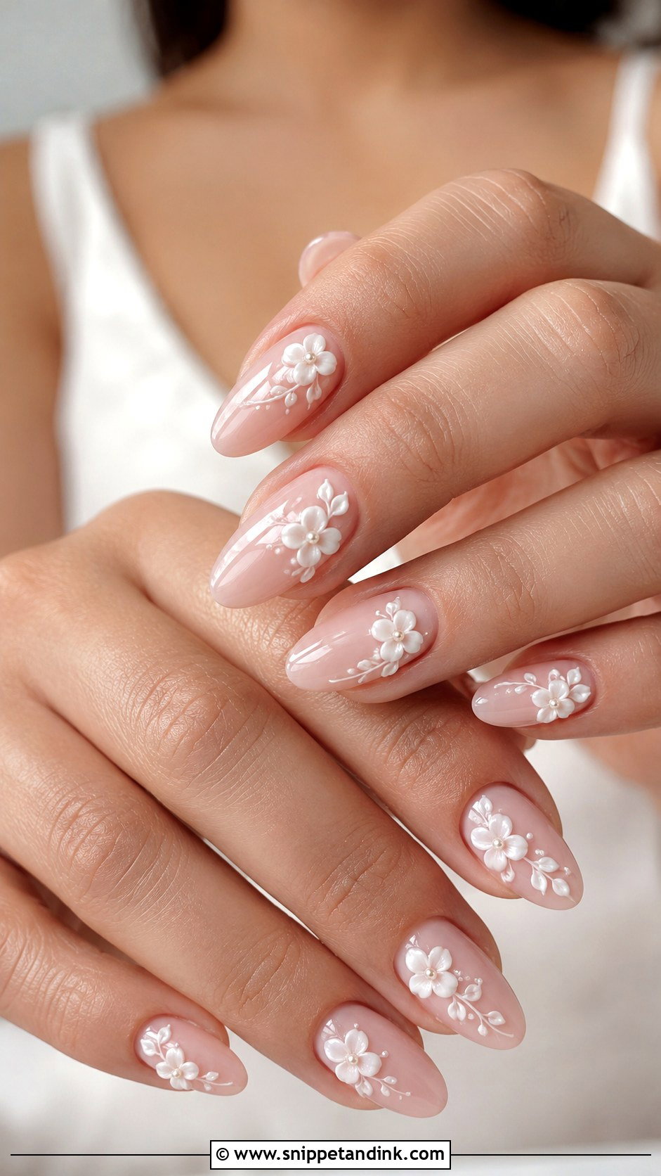 Dusty Rose Wedding Nails - Snippet and Ink - 20 Aesthetic Nails for Wedding