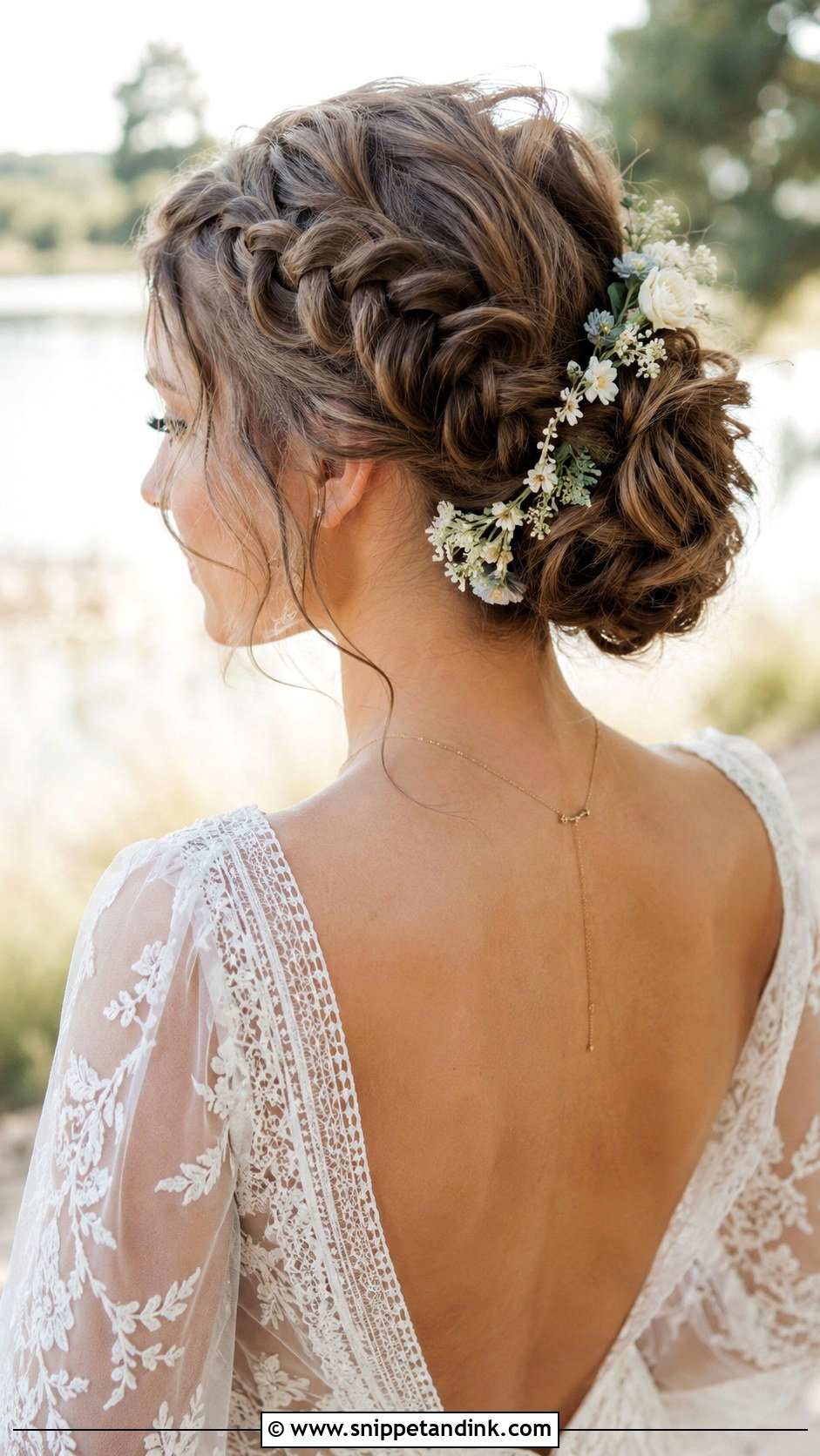Dutch Braid Bridal Updo - Snippet and Ink - 20 Bride to Be Hairstyles