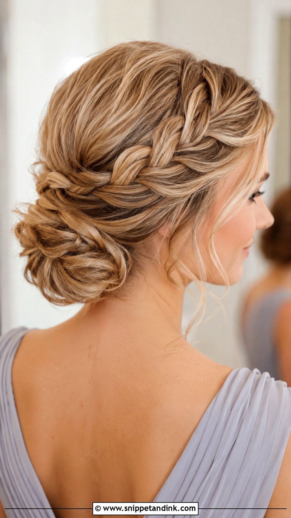 Dutch Braid Bridesmaid Hair - Snippet and Ink - 30 Simple Bridesmaid Hair Ideas