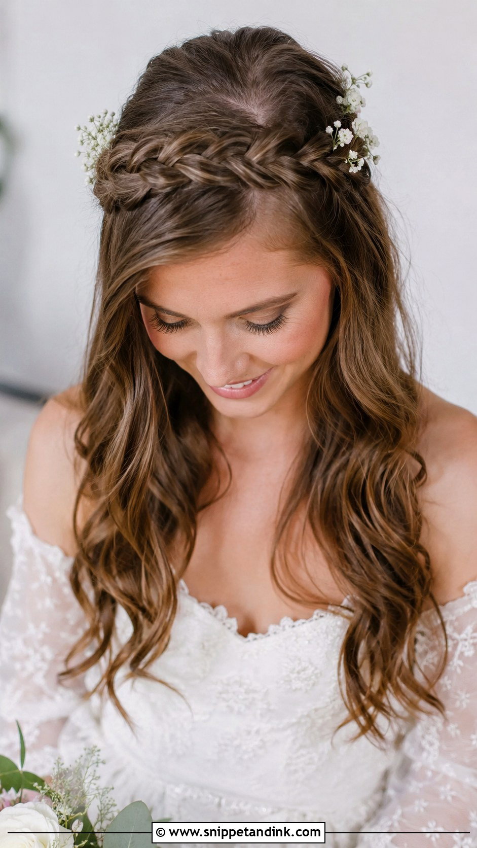 Dutch Braid Headband Style for Brides - Snippet and Ink - 20 How to Duch Bride Hair Ideas