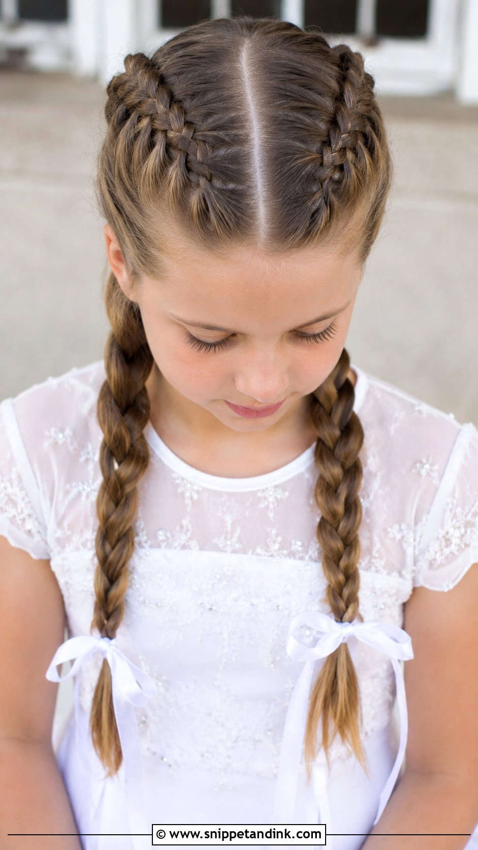 Dutch Braid Pigtails - Snippet and Ink - 25 Confirmation Hairstyles