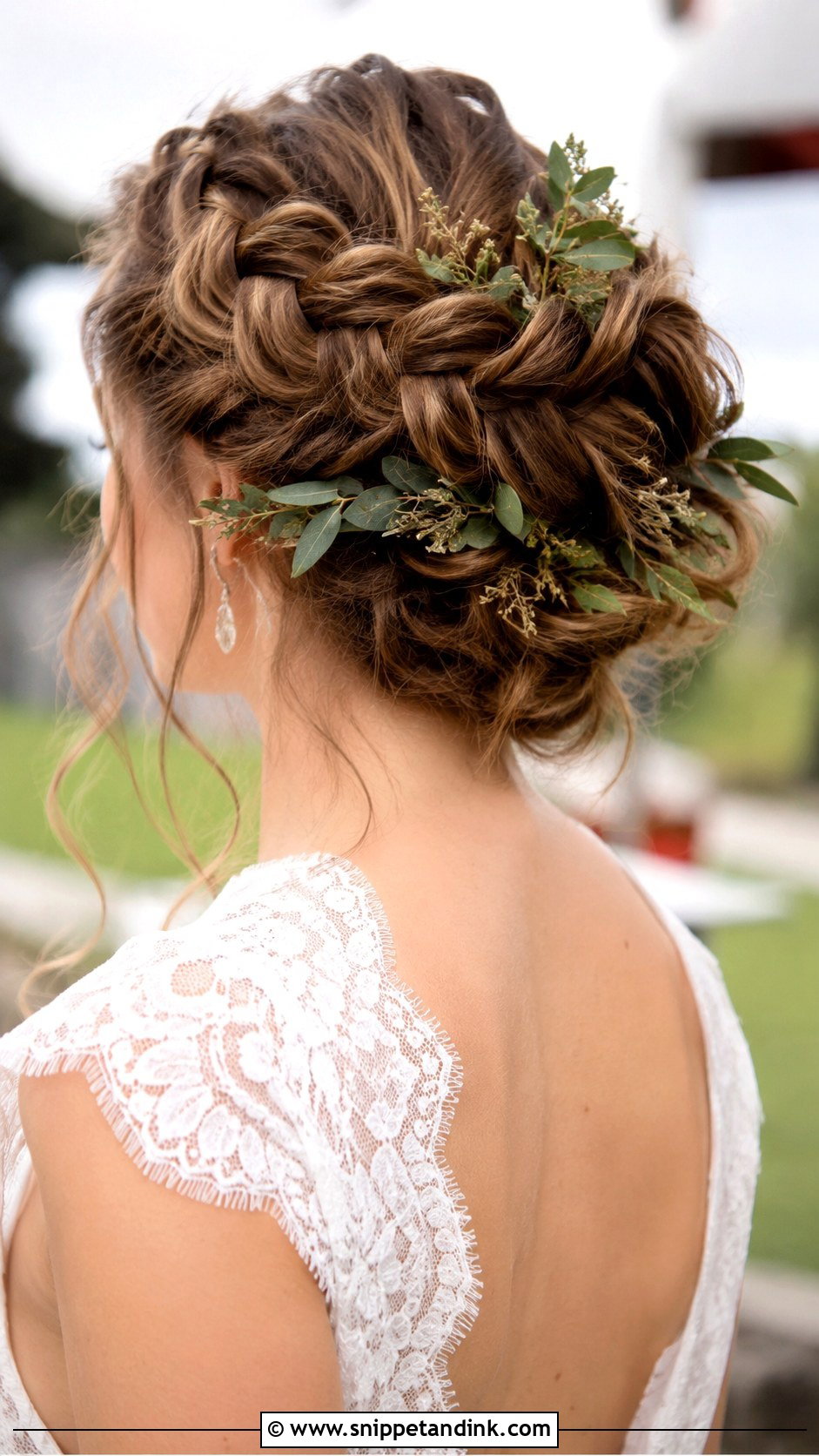 Dutch Braid Updo - Snippet and Ink - 25 Simple Bridal Hair Ideas