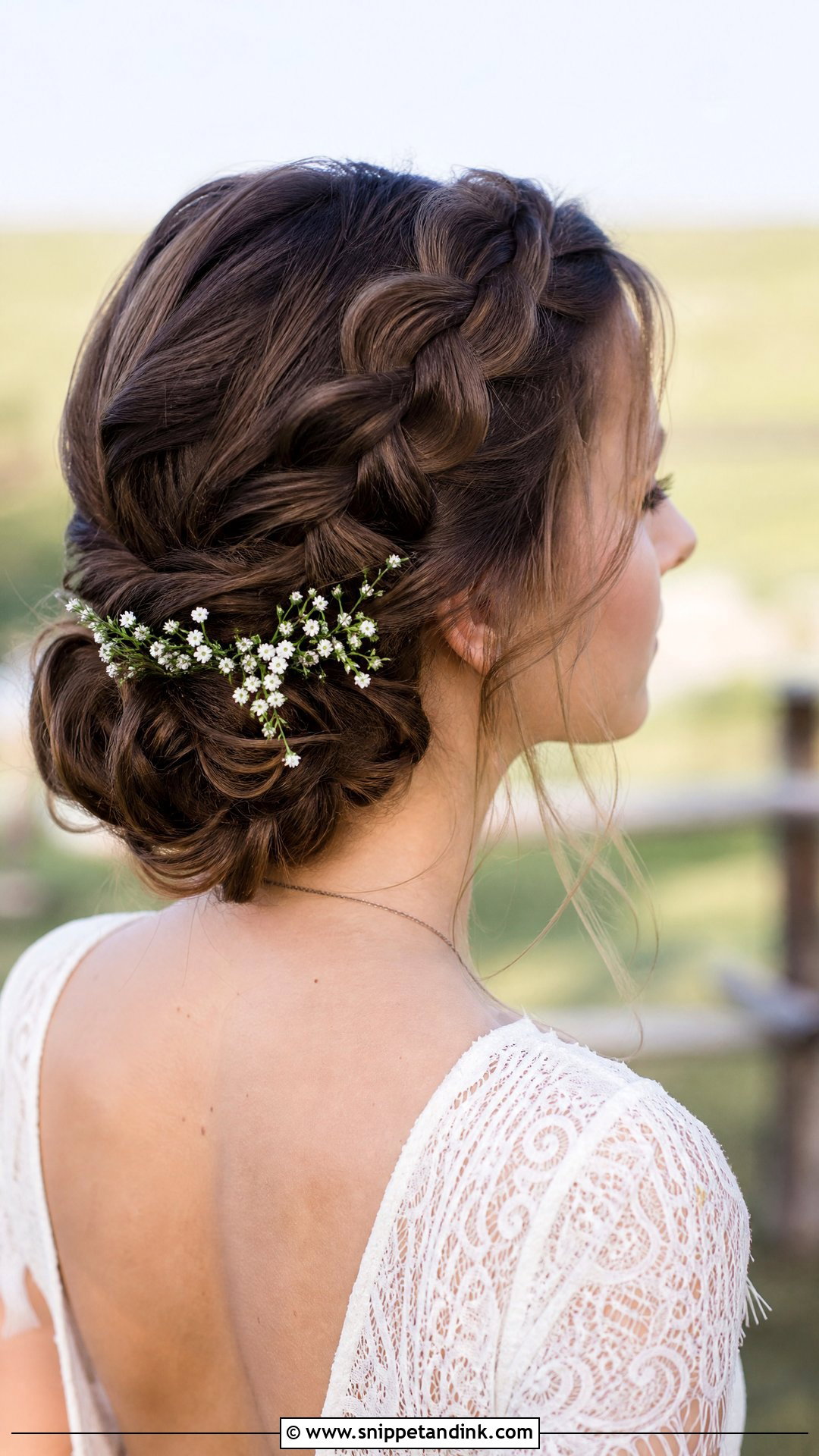 Dutch Braid Updo - Snippet and Ink - 30 Easy Wedding Guest Hairstyles