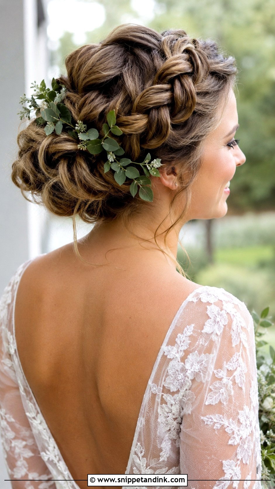 Dutch Braid Updo - Snippet and Ink - 35 Wedding Hair Ideas