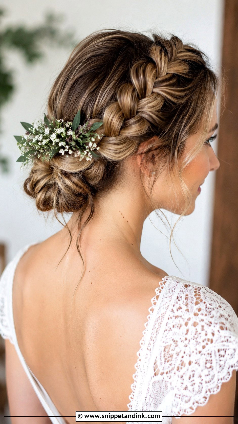 Dutch Braid Updo Wedding Style - Snippet and Ink - 20 Wedding Updo Tutorial Ideas