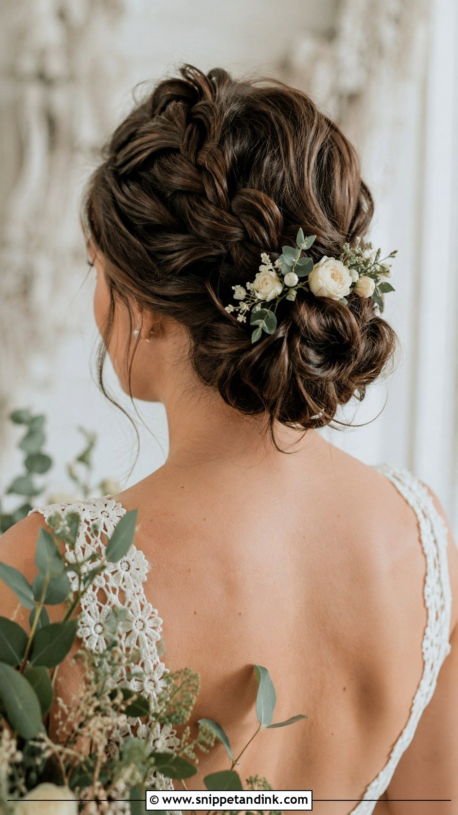 Dutch Braid Updo for Wedding - Snippet and Ink - 20 Haircut for Wedding Ideas