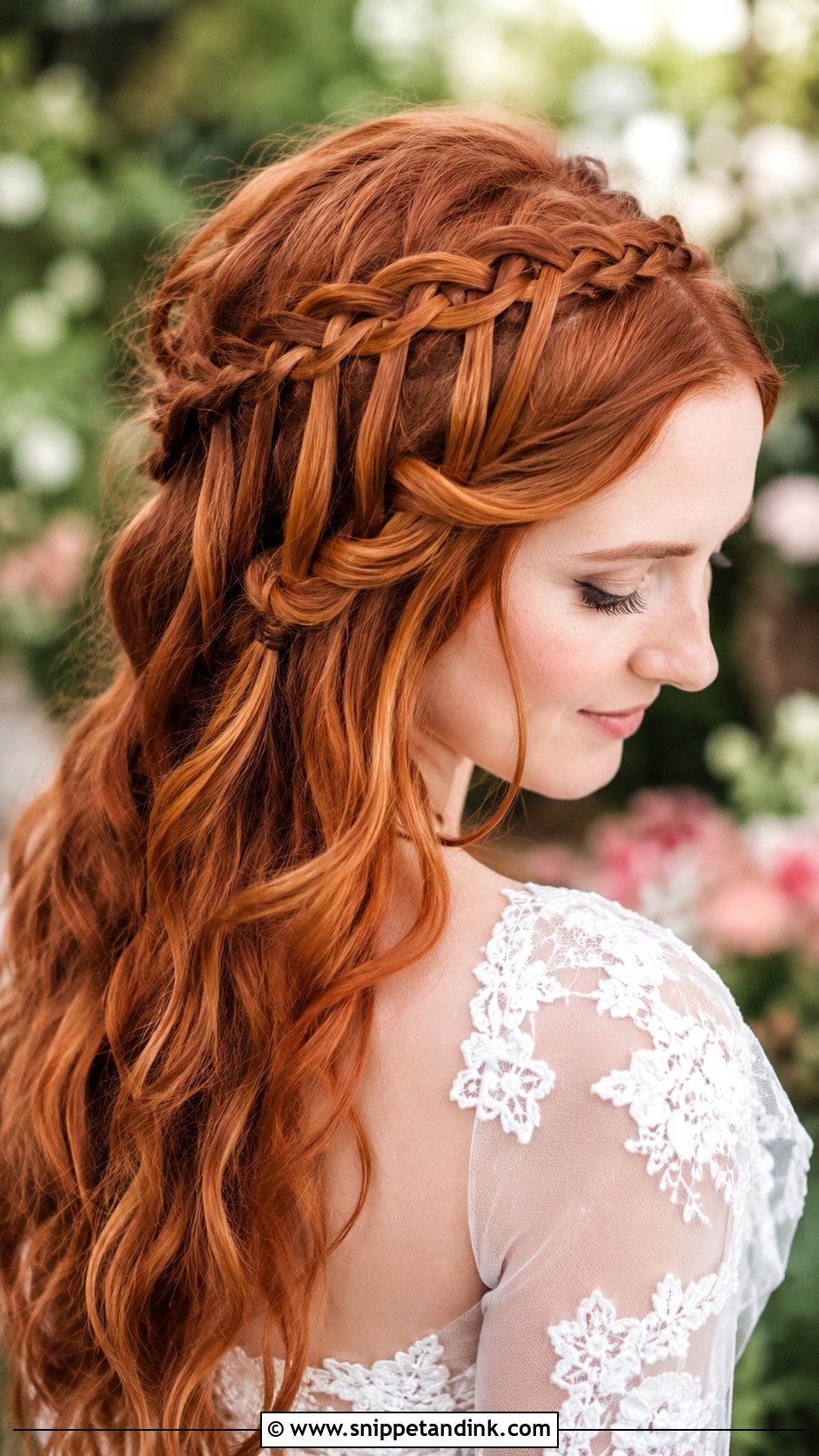 Dutch Braid Viking Bridal Style - Snippet and Ink - 25 Viking Wedding Hair Ideas