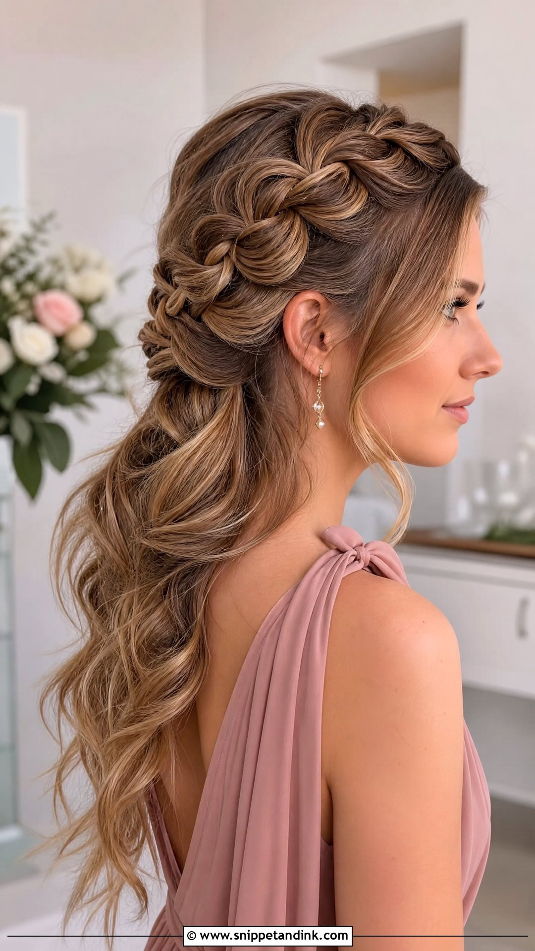 Dutch Braid Wedding Guest Hairstyle - Snippet and Ink - 15 Braid Hairstyles for Wedding Guest