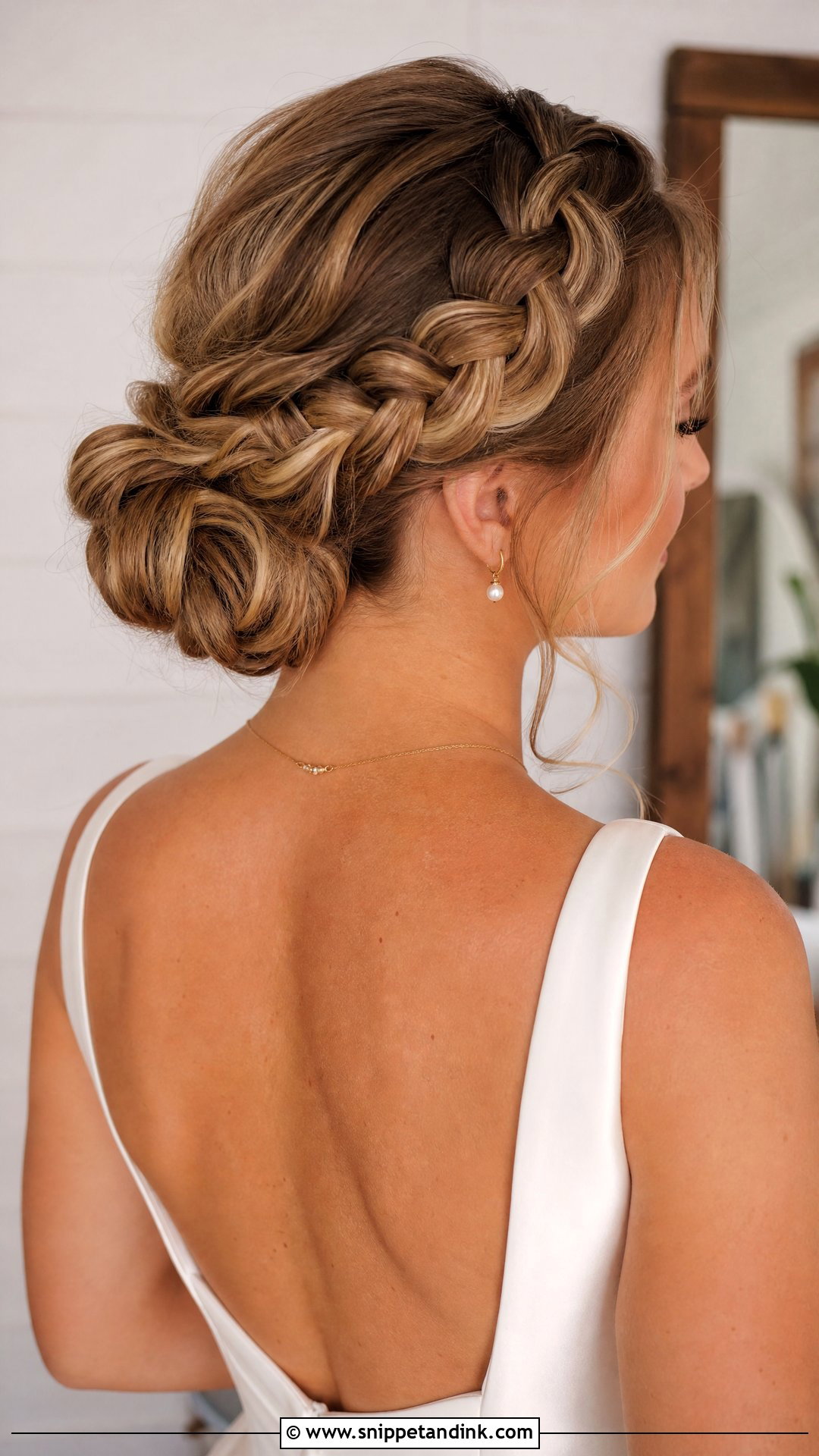 Dutch Braid Wedding Hair - Snippet and Ink - 15 Braided Wedding Hairstyle Ideas