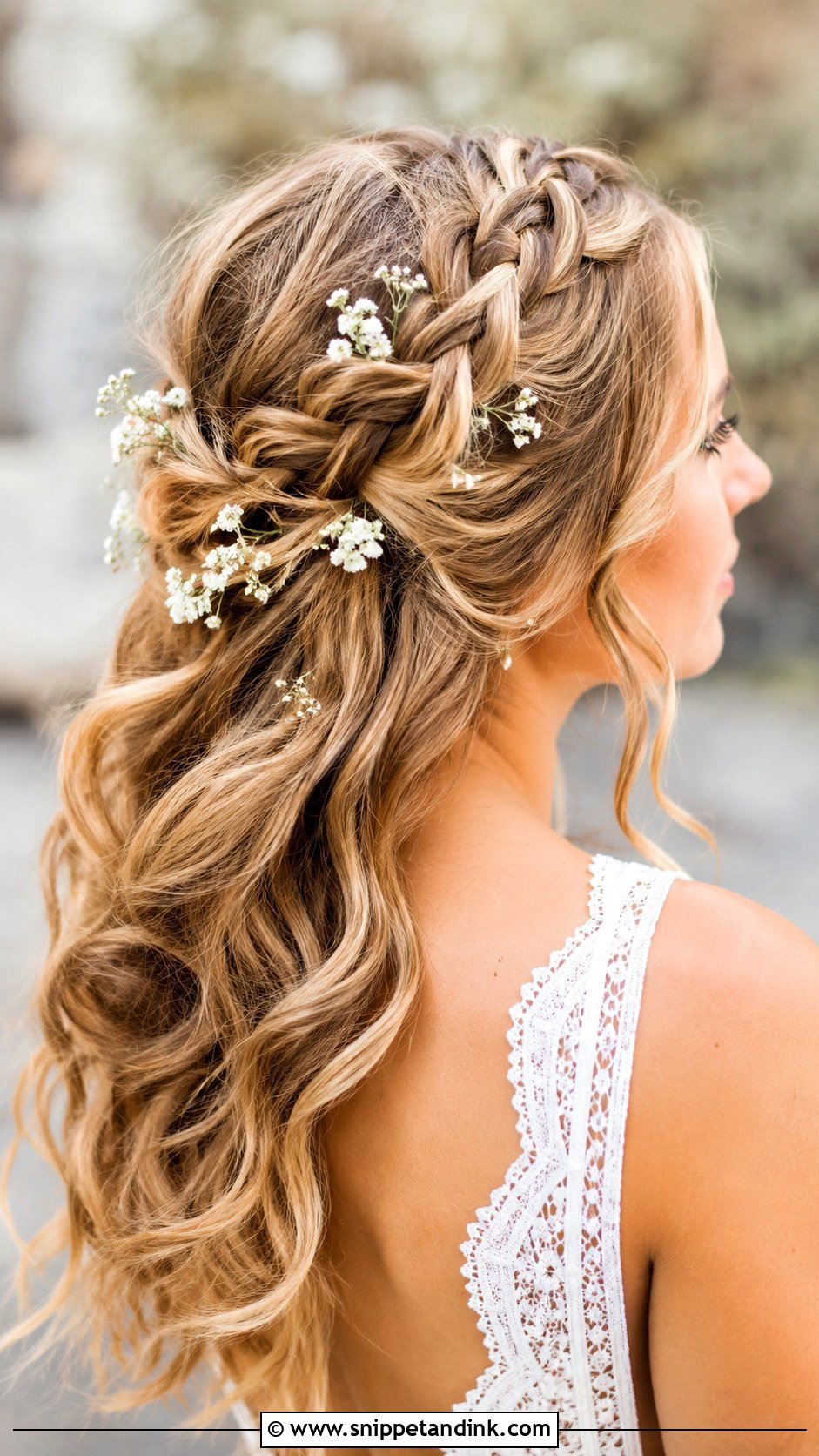 Dutch Braid Wedding Hairstyle - Snippet and Ink - 25 Hairstyles for Long Hair for Wedding