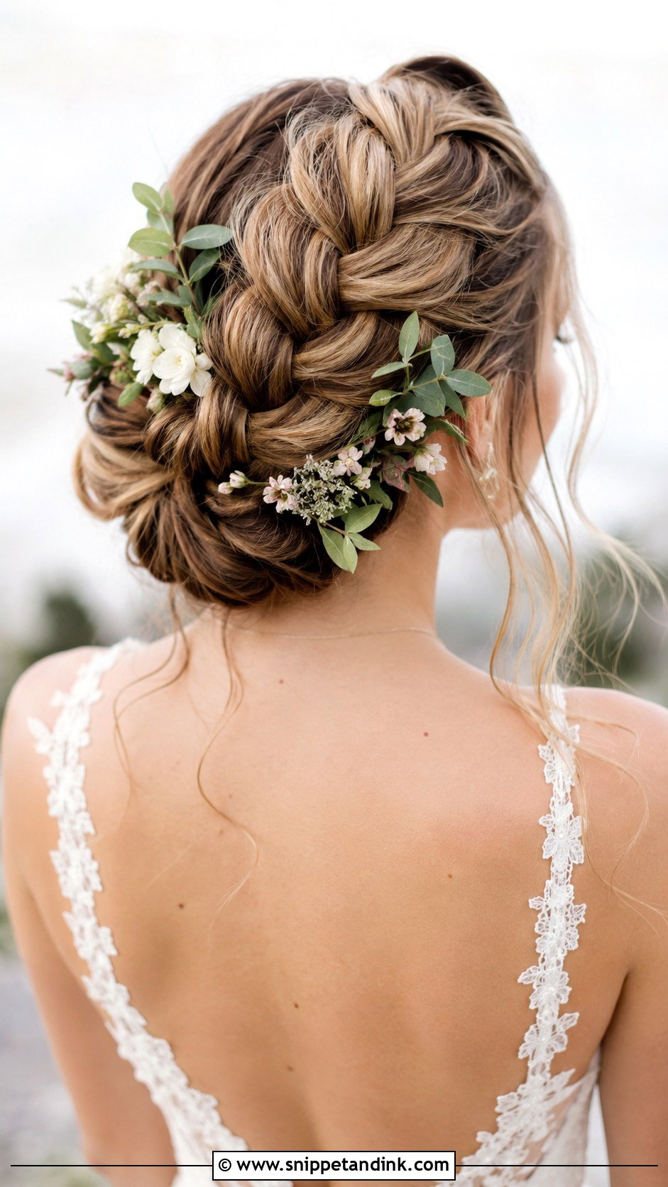 Dutch Braid Wedding Hairstyle - Snippet and Ink - 25 Wedding Hairdos