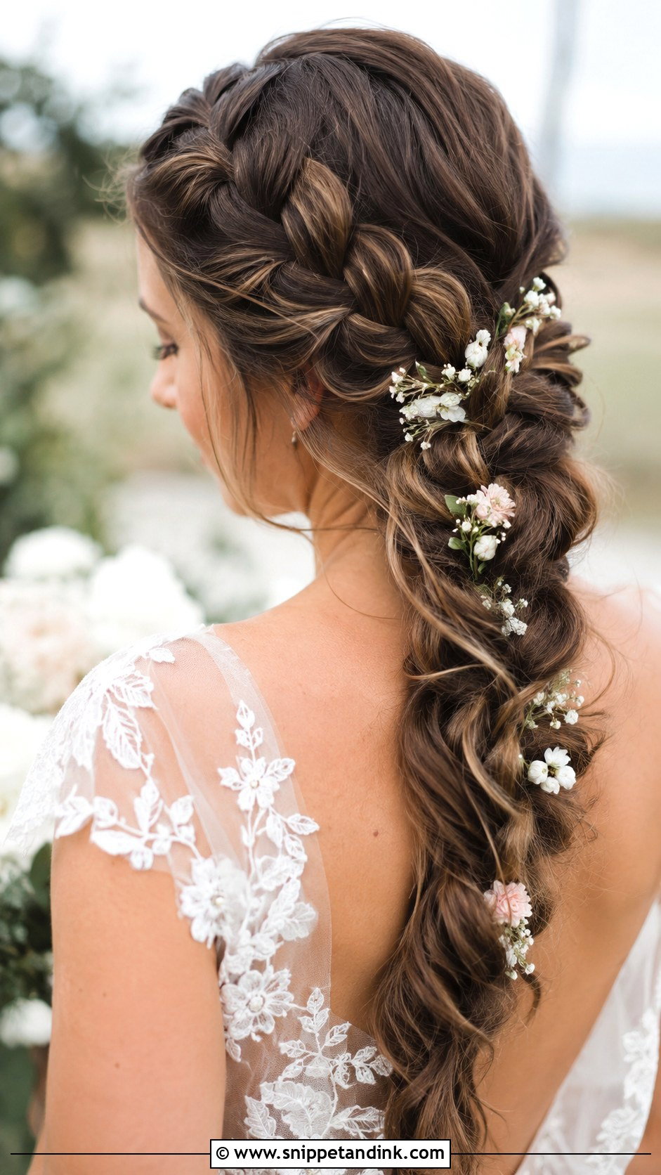 Dutch Braid Wedding Hairstyle - Snippet and Ink - 30 Bridal Hair Styles