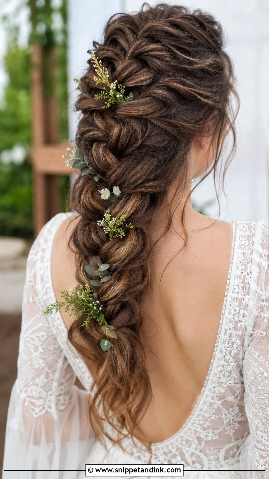Dutch Braid Wedding Hairstyle - Snippet and Ink - 30 Wedding Braid Hairstyles