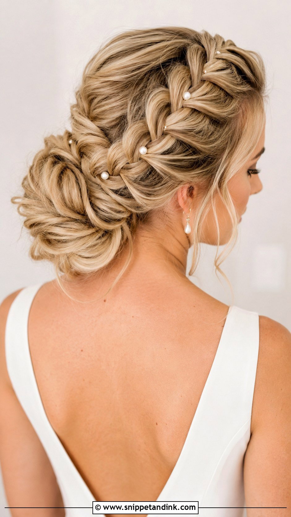 Dutch Braid Wedding Hairstyle - Snippet and Ink - 20 Elegant Braided Hairstyles Weddings