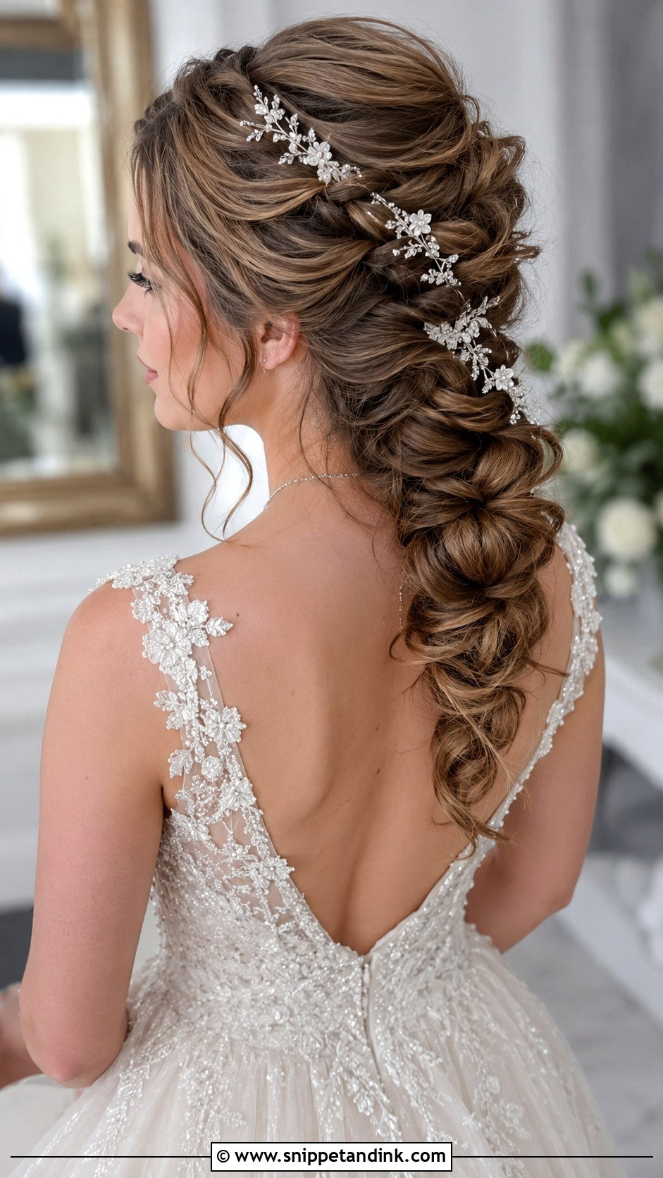 Dutch Braid Wedding Hairstyle - Snippet and Ink - 20 Hair Styles for Wedding Hairstyles