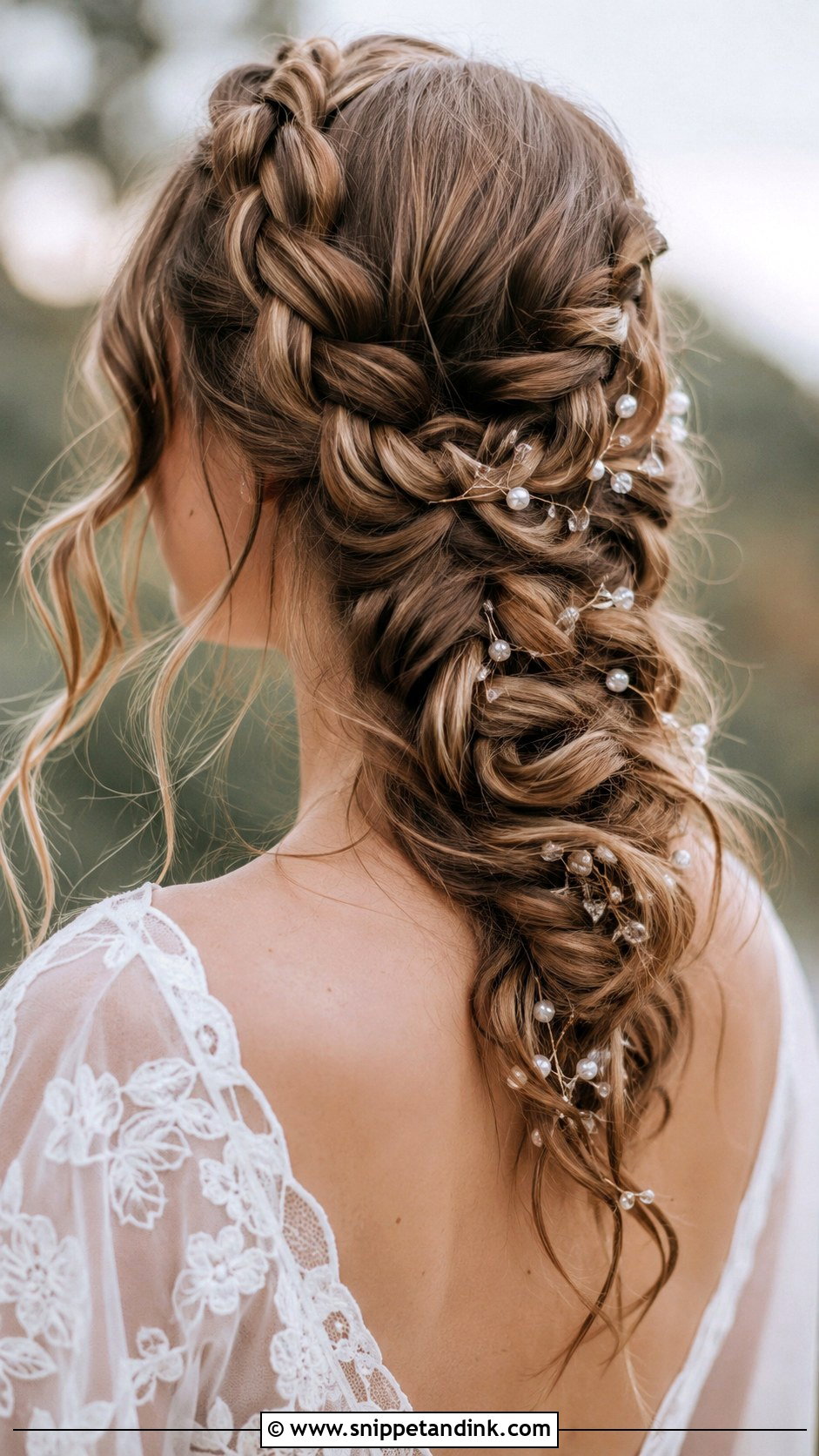 Dutch Braid Wedding Hairstyle - Snippet and Ink - 25 Best Wedding Hairstyles