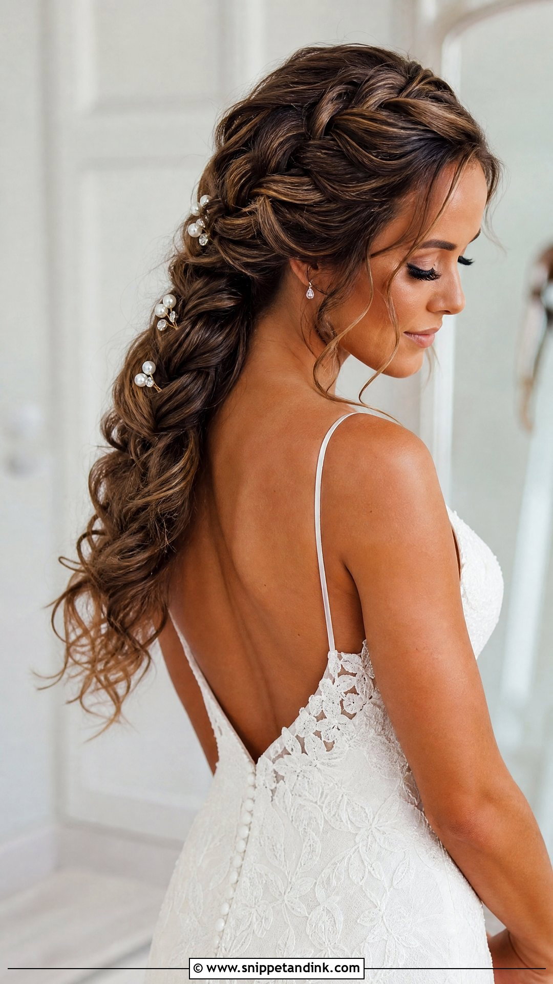 Dutch Braid Wedding Hairstyle For Long Hair - Snippet and Ink - 15 Braided Wedding Style Ideas Hairstyles for Long Hair