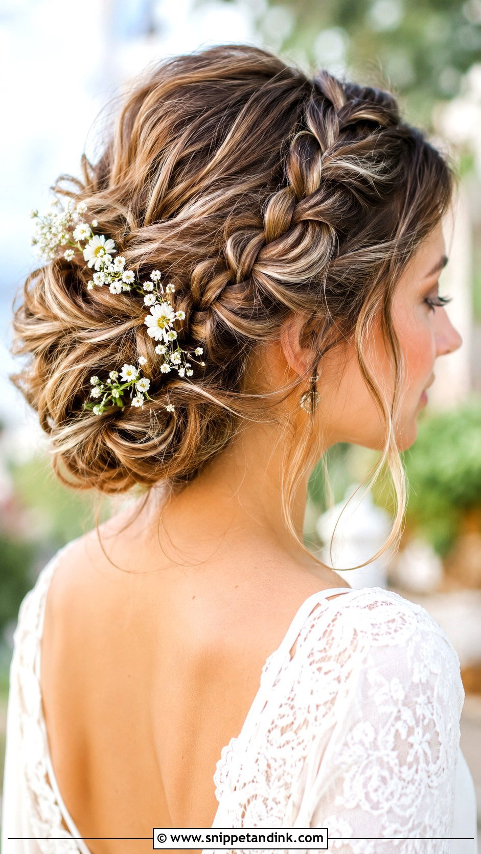 Dutch Braid Wedding Updo - Snippet and Ink - 30 Wedding Hairdo Ideas