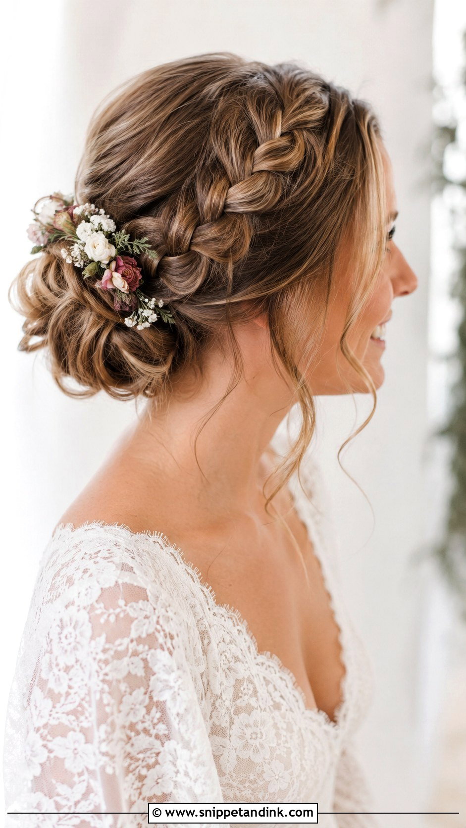 Dutch Braid Wedding Updo - Snippet and Ink - 35 Hairstyles for Wedding