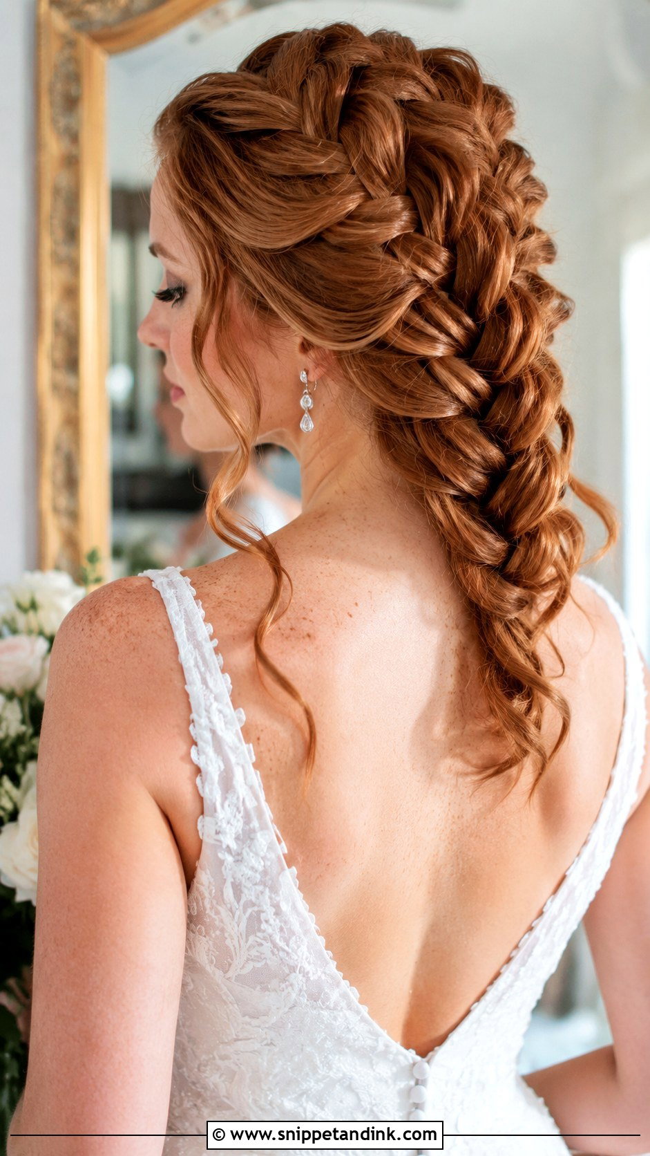 Dutch Braid for Wedding - Snippet and Ink - 25 Braid Hairstyles for Wedding