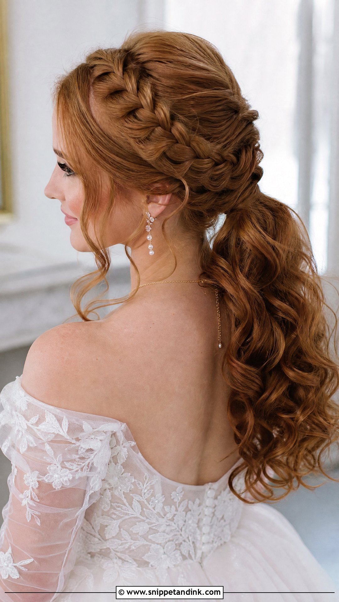 Dutch Braided Ponytail Wedding - Snippet and Ink - 15 Braided Ponytail Hairstyles Wedding