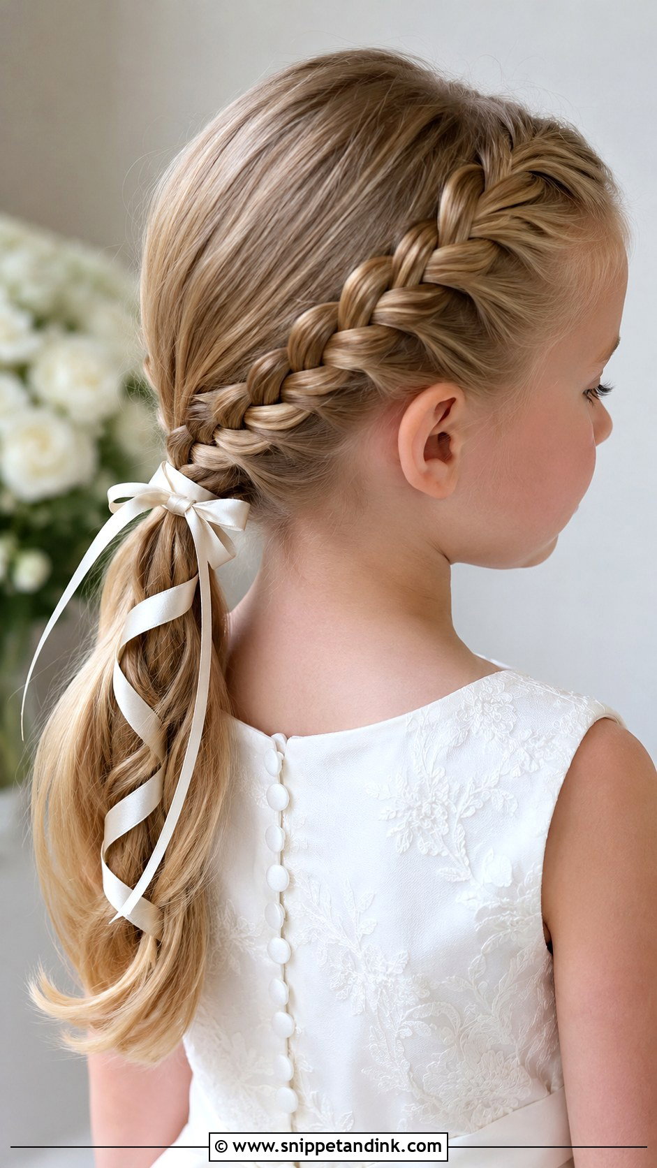 Dutch Braids For Kids Wedding - Snippet and Ink - 20 Hairstyles for Kids for Weddings