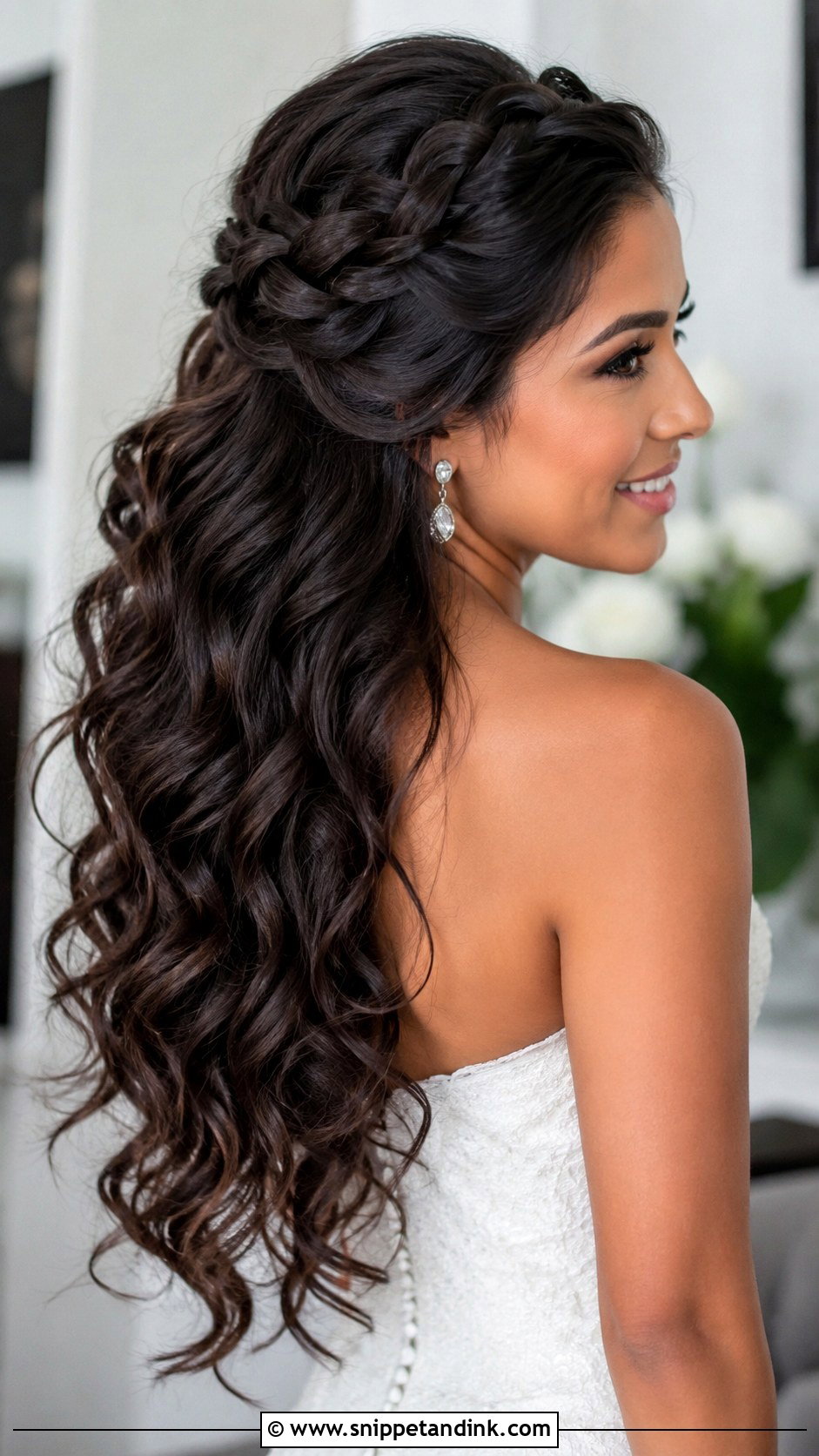 Dutch Wedding Hair Down Braid - Snippet and Ink - 15 Wedding Hair Down Braid Ideas