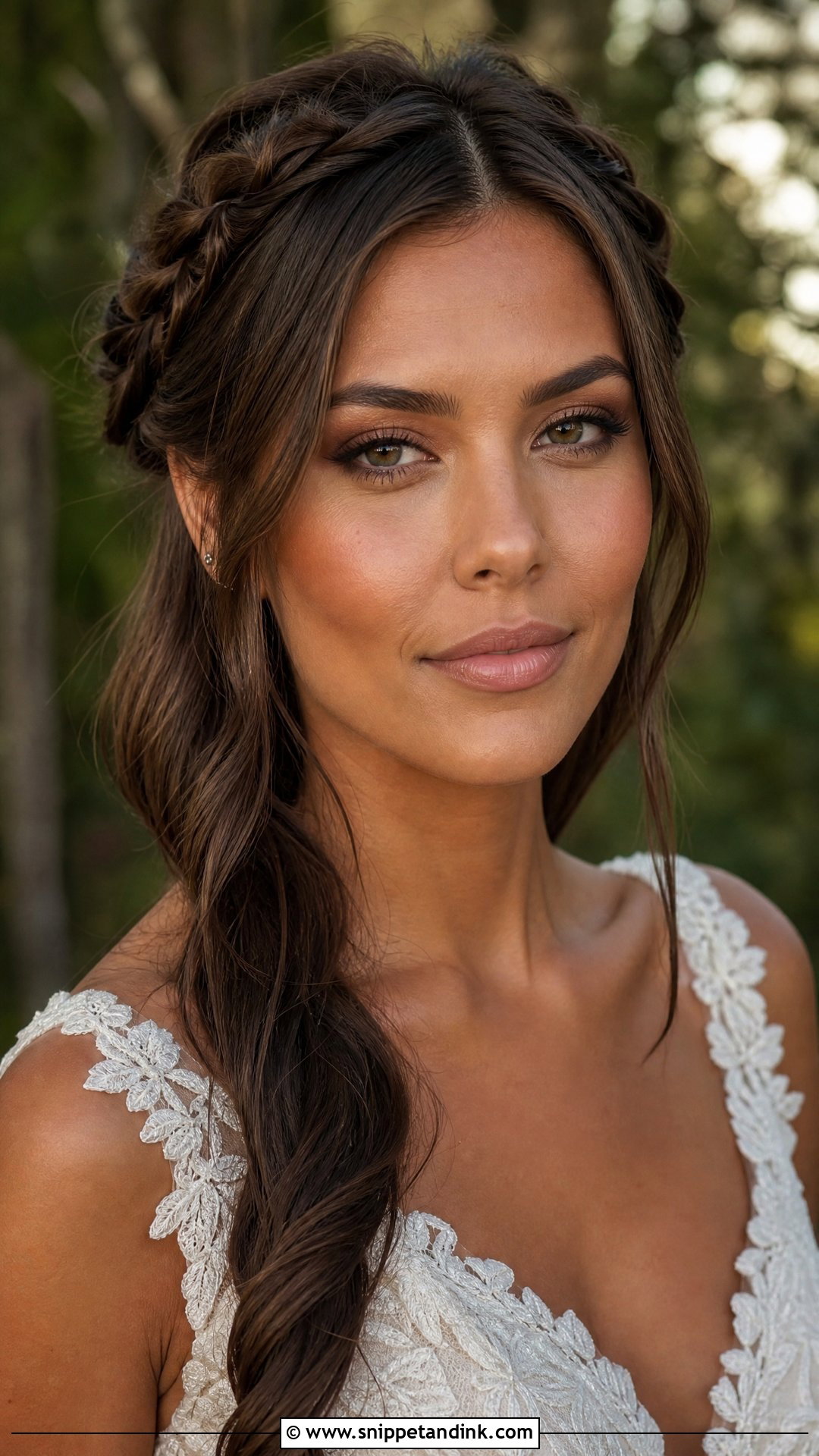 Earth Tone Boho Bridal Makeup - Snippet and Ink - 20 Boho Wedding Makeup Ideas