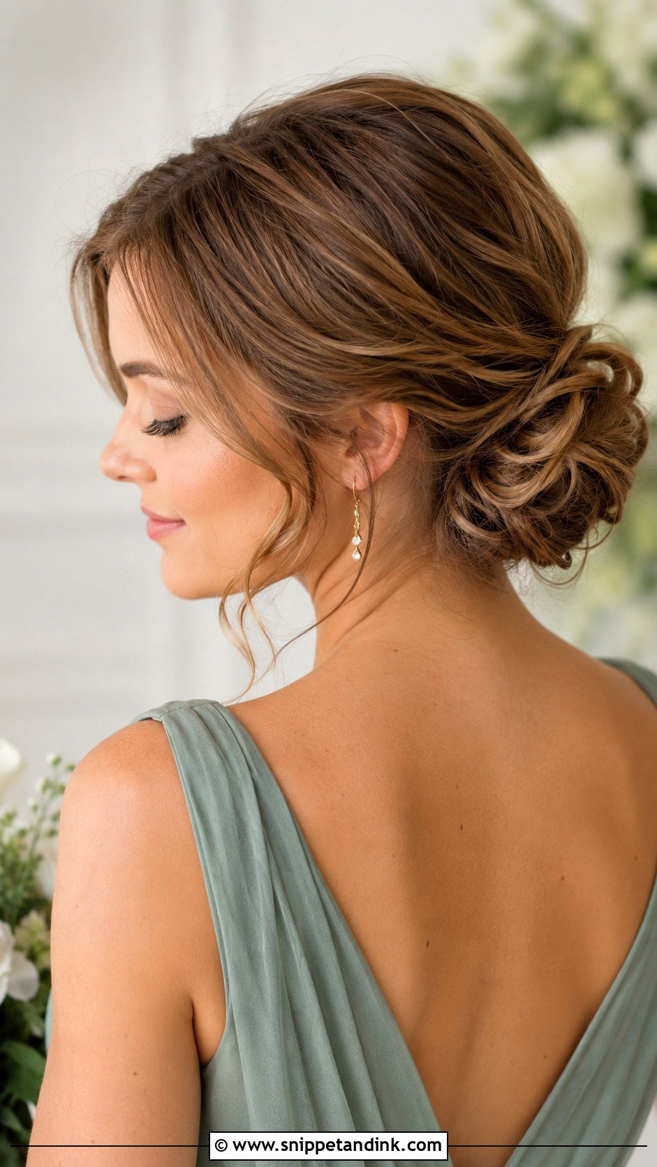 Easy Bridesmaid Updo - Snippet and Ink - 35 Bridesmaid Updo Hairstyles