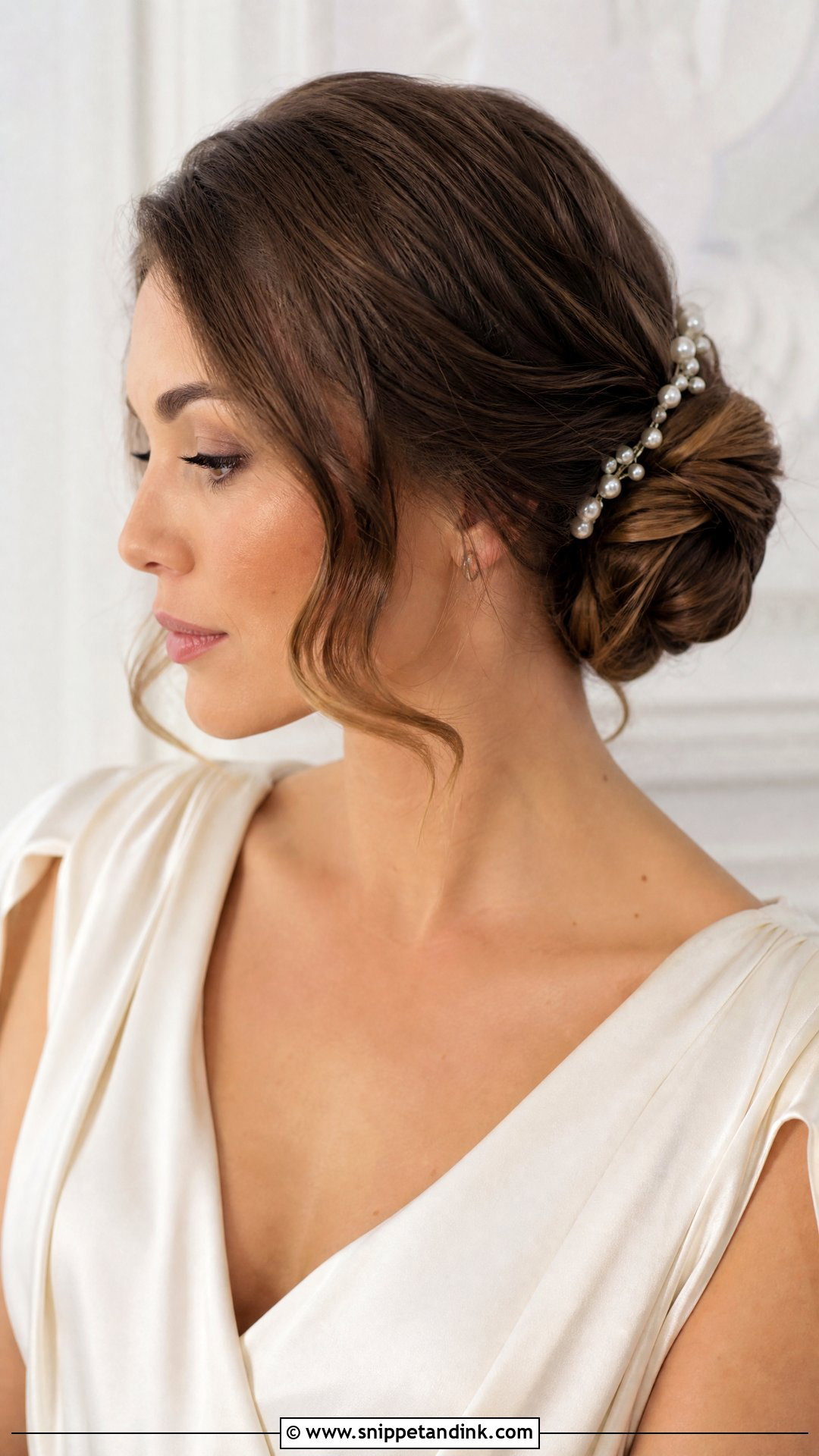 Easy Chignon Wedding Hair - Snippet and Ink - 15 Easy Hair for Wedding Ideas