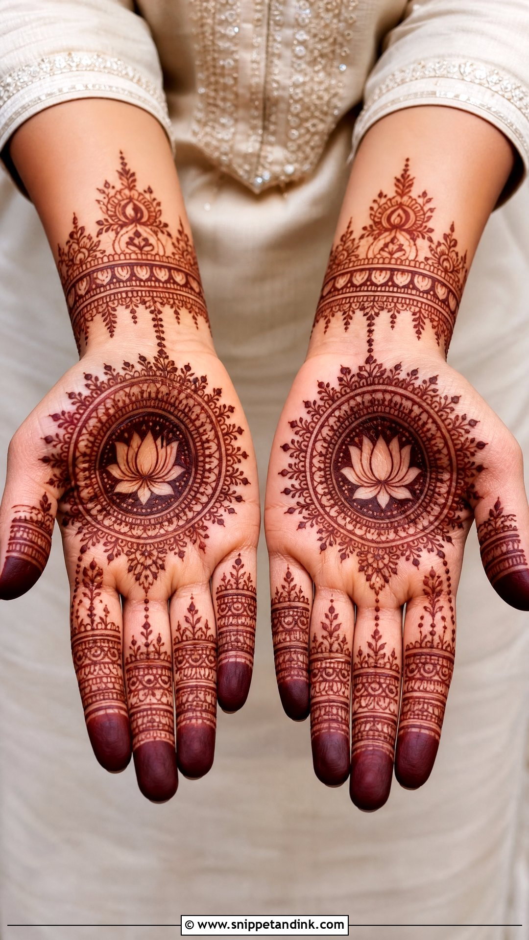 Easy Diwali Mehndi Design - Snippet and Ink - 35 Easy Mehndi Designs