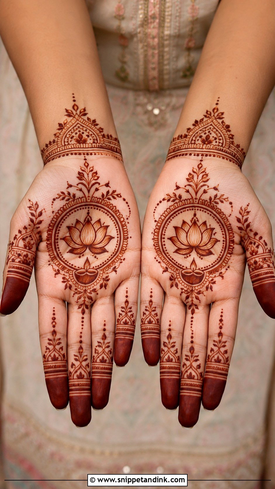 Easy Diwali Mehndi Design - Snippet and Ink - 35 Easy Mehndi Design Ideas