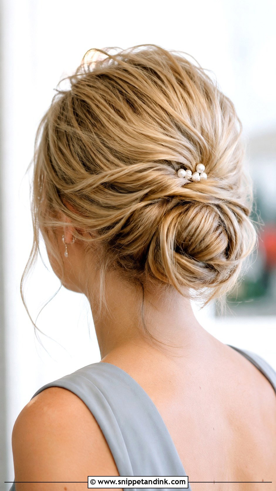 Easy Fine Hair Bridesmaid Updo - Snippet and Ink - 20 Easy Bridesmaid Updo Ideas