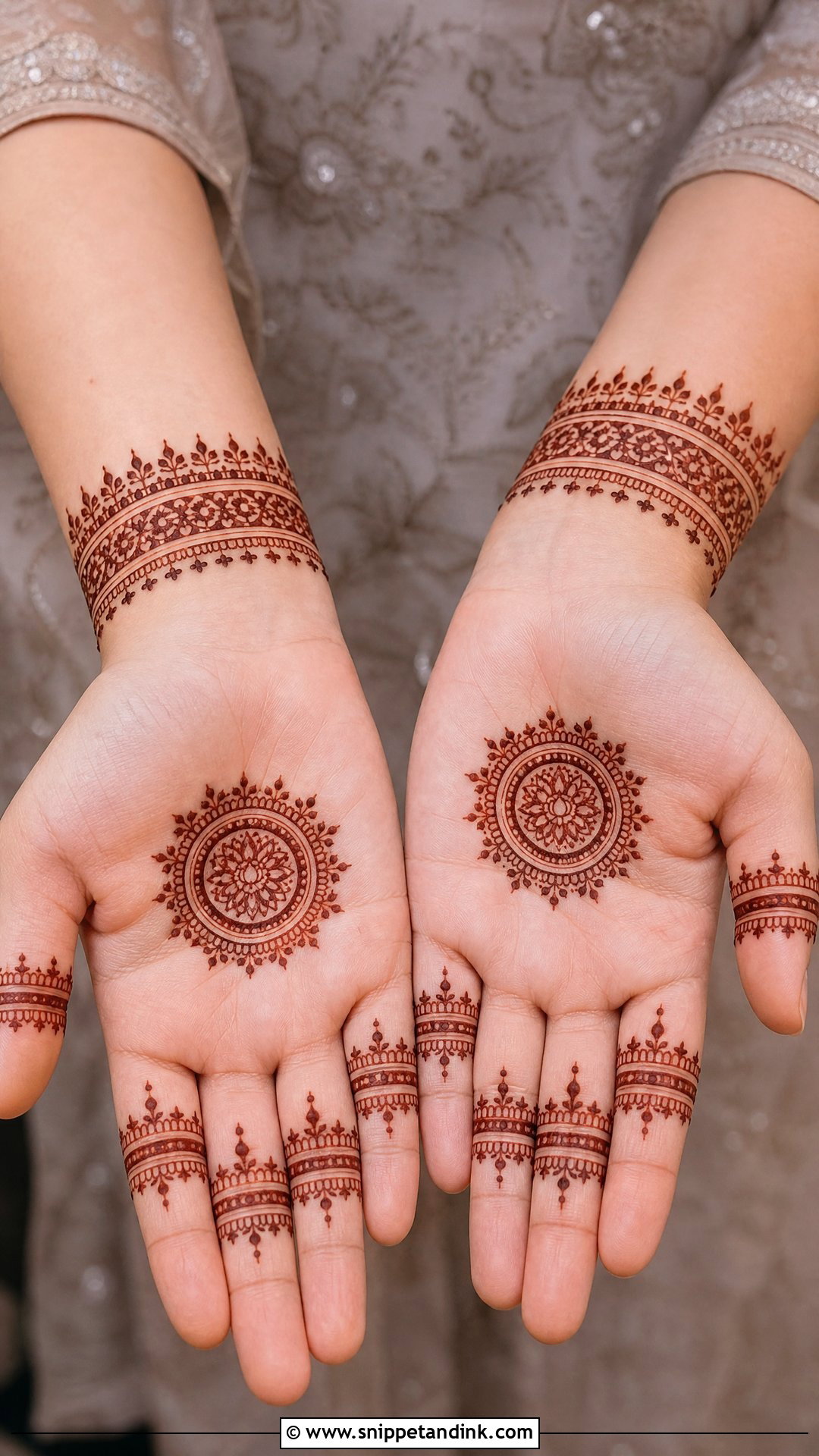 Easy Groom Mehndi Design - Snippet and Ink - 30 Mehndi Designs for Groom for Men