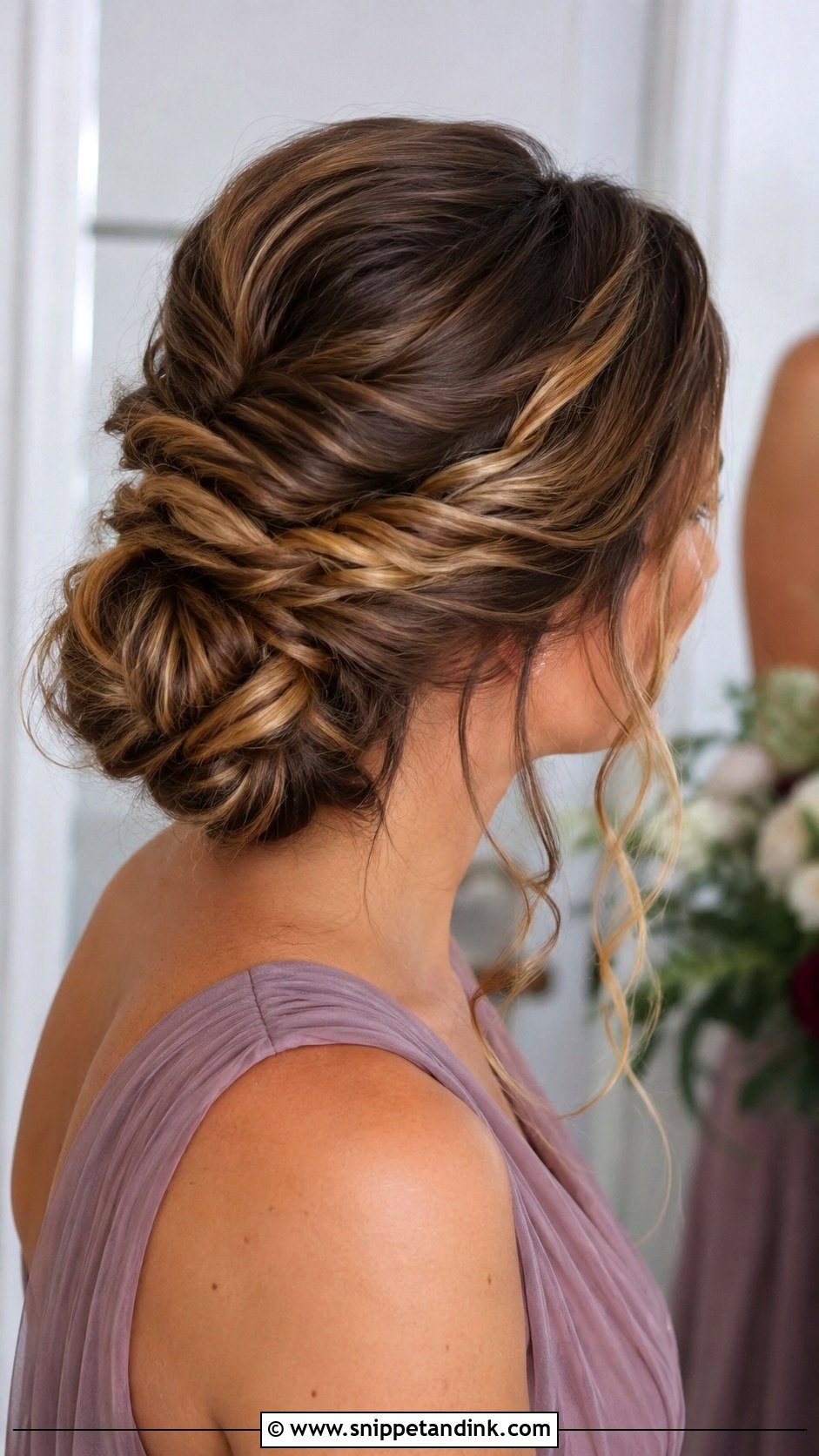 Easy Long Hair Bridesmaid Updo - Snippet and Ink - 20 Easy Bridesmaid Updo Ideas