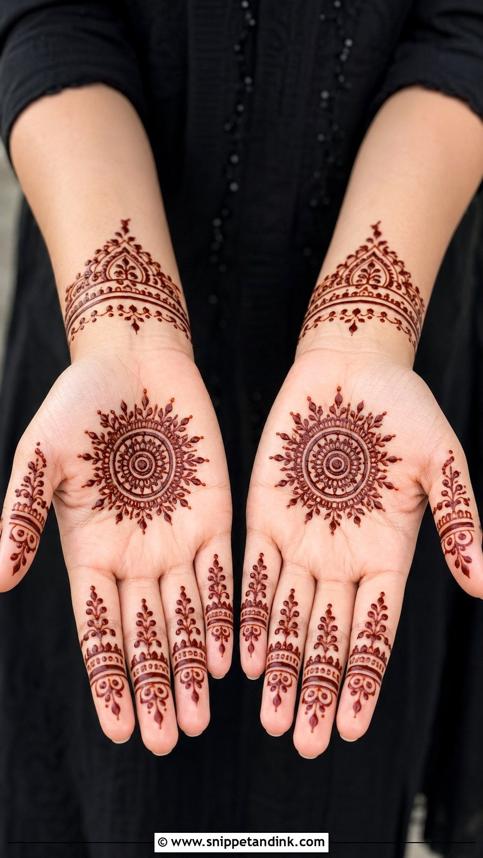 Easy Mehndi Design For Beginners - Snippet and Ink - 35 Latest Mehndi Designs