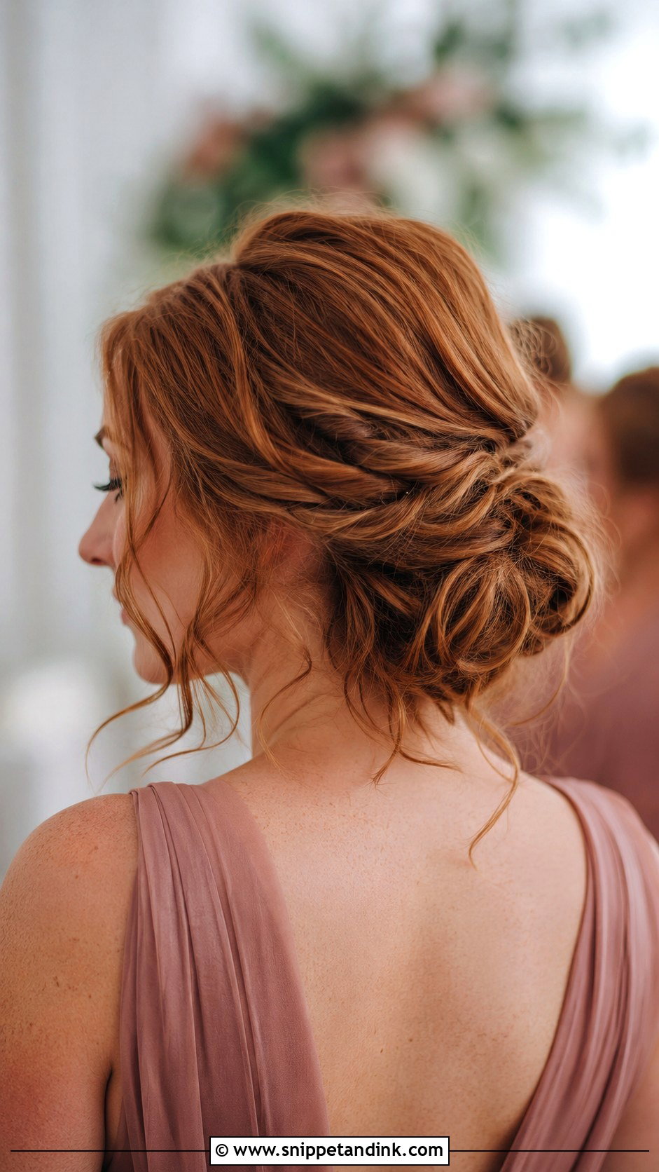 Easy Messy Bun Bridesmaid Updo - Snippet and Ink - 20 Easy Bridesmaid Updo Ideas