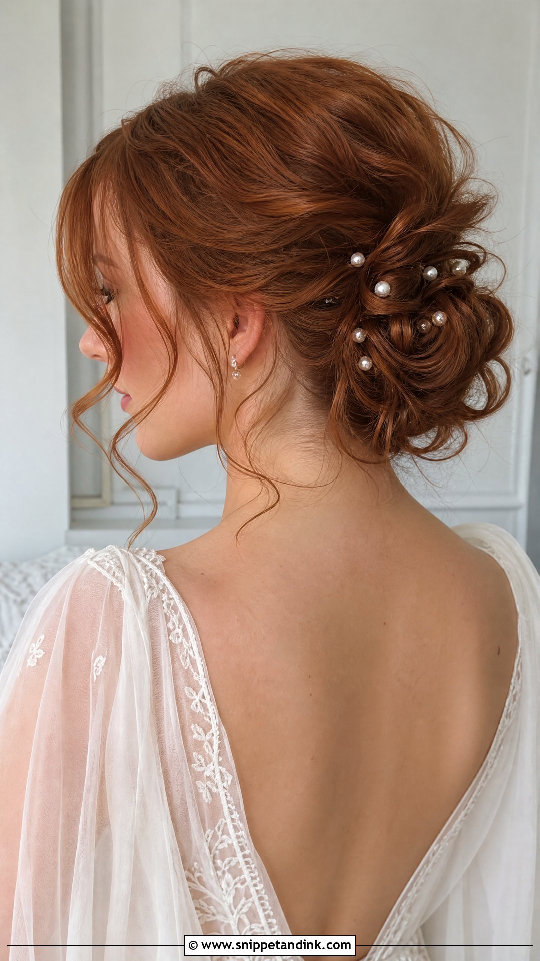 Easy Messy Bun Wedding Hairstyle - Snippet and Ink - 15 Easy Wedding Hairstyles for Bride