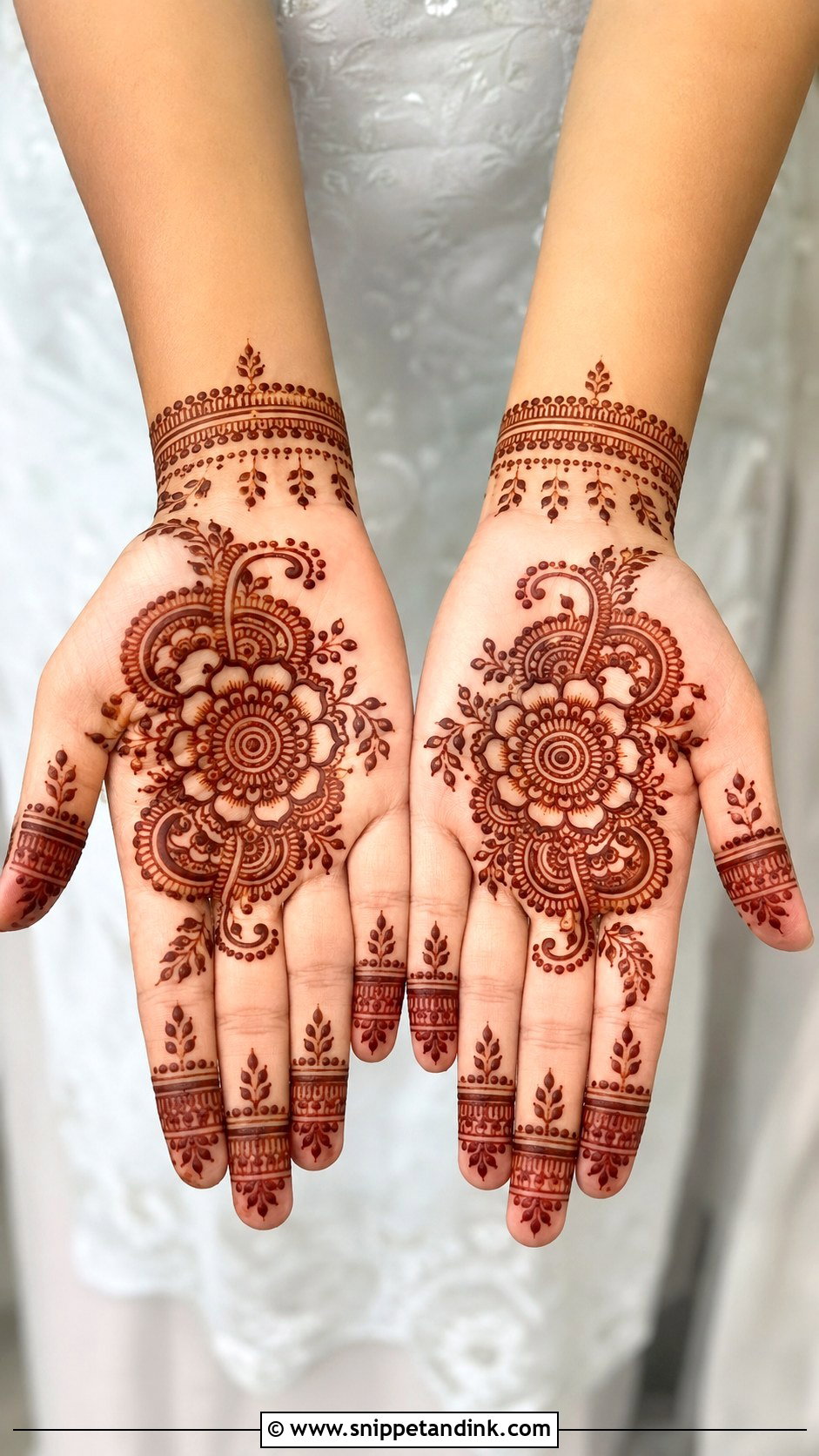 Easy Palm Mehndi Design - Snippet and Ink - 30 Simple and Easy Mehndi Designs