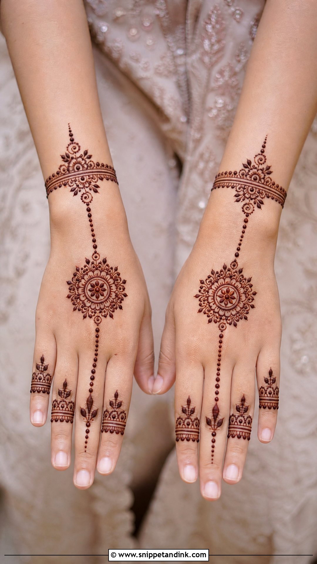 Easy Raksha Bandhan Mehndi Design - Snippet and Ink - 35 Easy Mehndi Designs