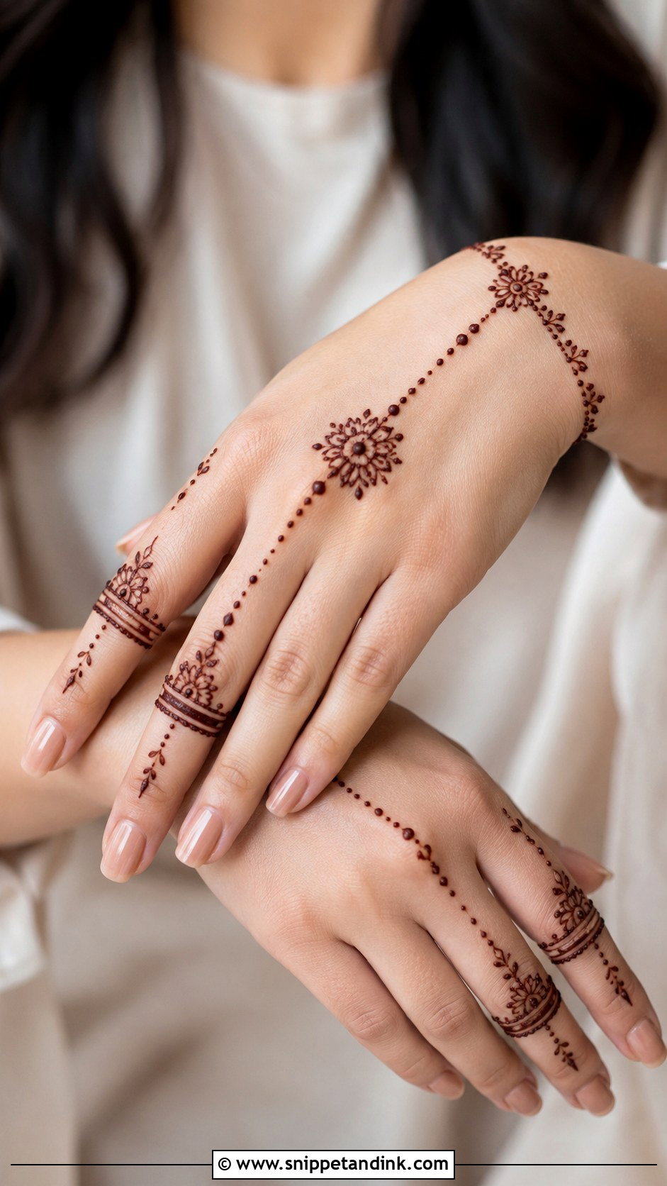 Easy Ring Mehndi Design - Snippet and Ink - 35 Easy Mehndi Design Ideas