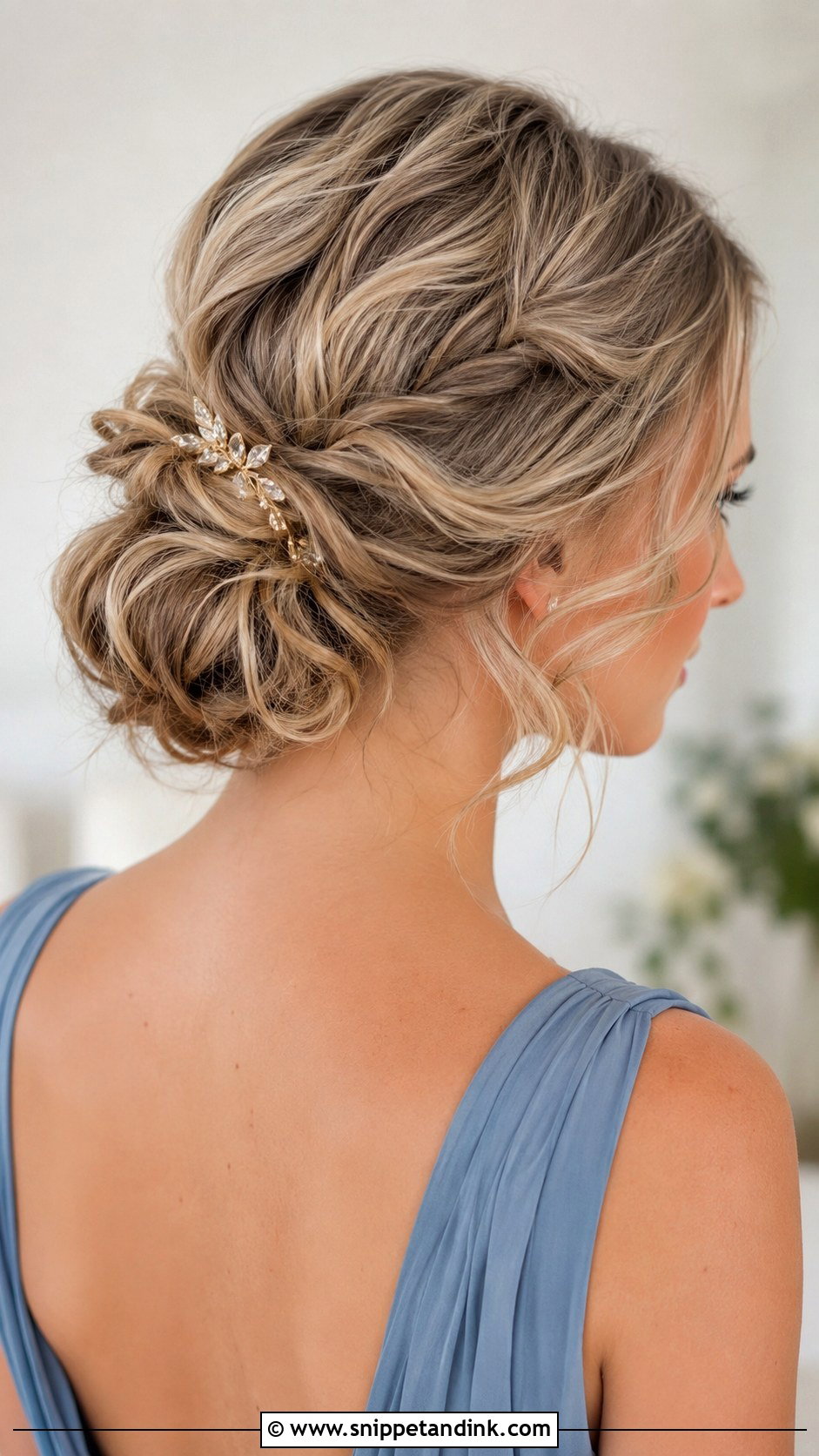 Easy Short Hair Bridesmaid Updo - Snippet and Ink - 20 Easy Bridesmaid Updo Ideas