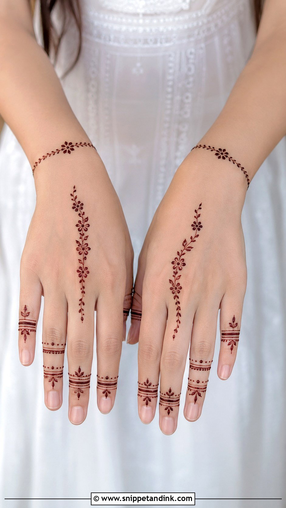 Easy Teen Mehndi Design - Snippet and Ink - 35 Easy Mehndi Design Ideas