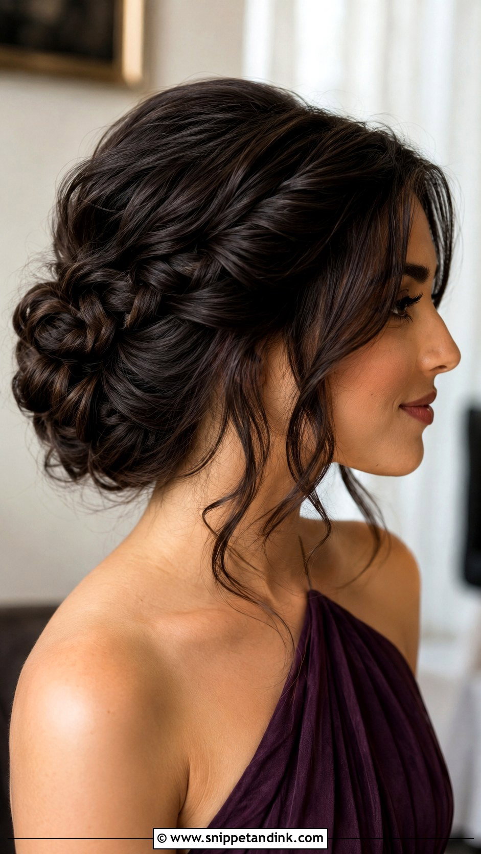Easy Thick Hair Bridesmaid Updo - Snippet and Ink - 20 Easy Bridesmaid Updo Ideas