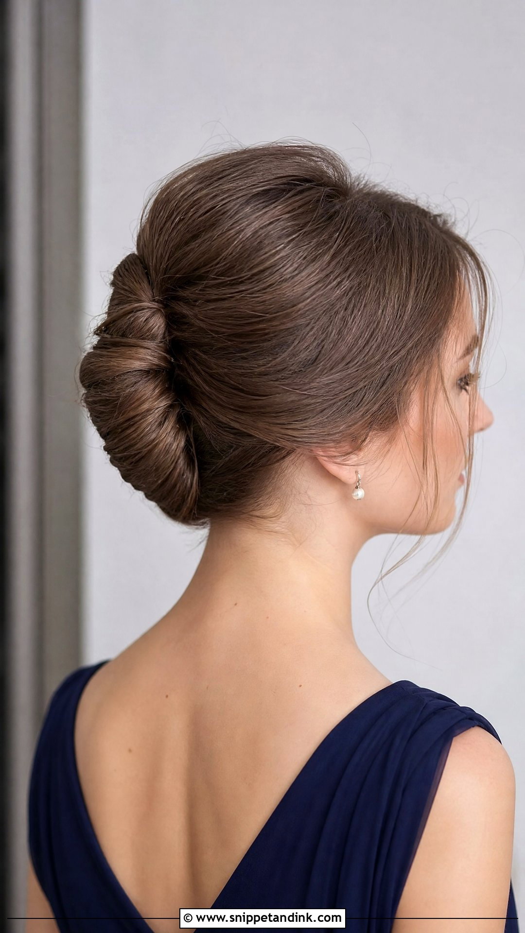 Easy Wedding French Twist - Snippet and Ink - 15 Cute Easy Wedding Hairstyles