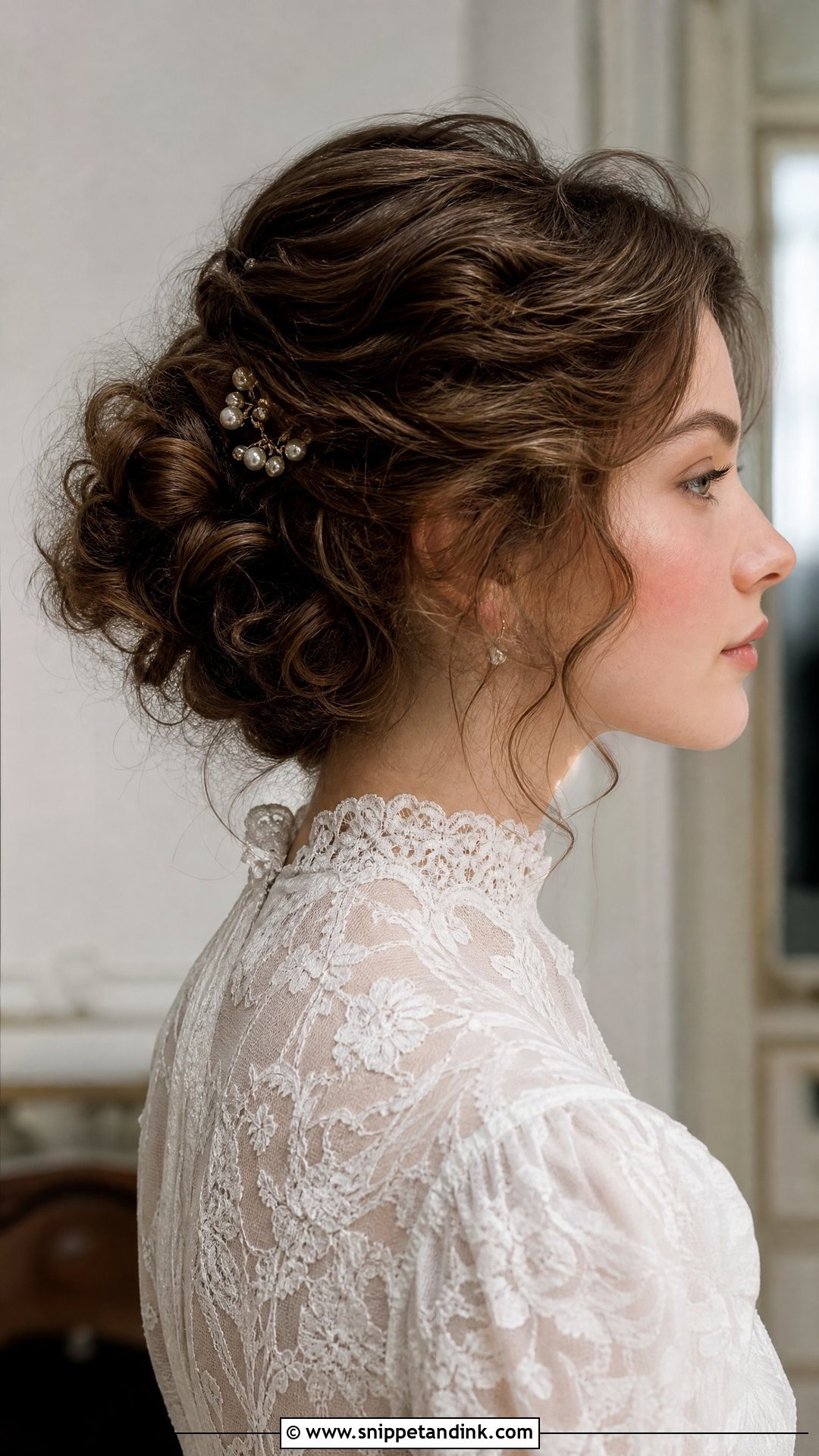 Edwardian Bridal Updo - Snippet and Ink - 20 Retro Bridal Hair Ideas