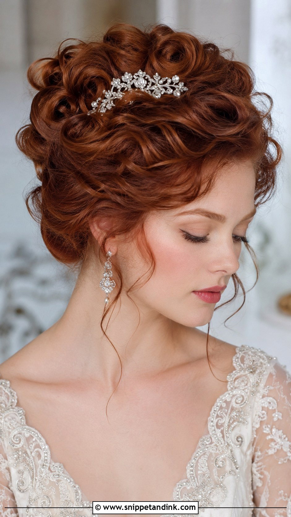 Edwardian Curls Updo - Snippet and Ink - 25 Updo Wedding Hairstyles for Long Hair
