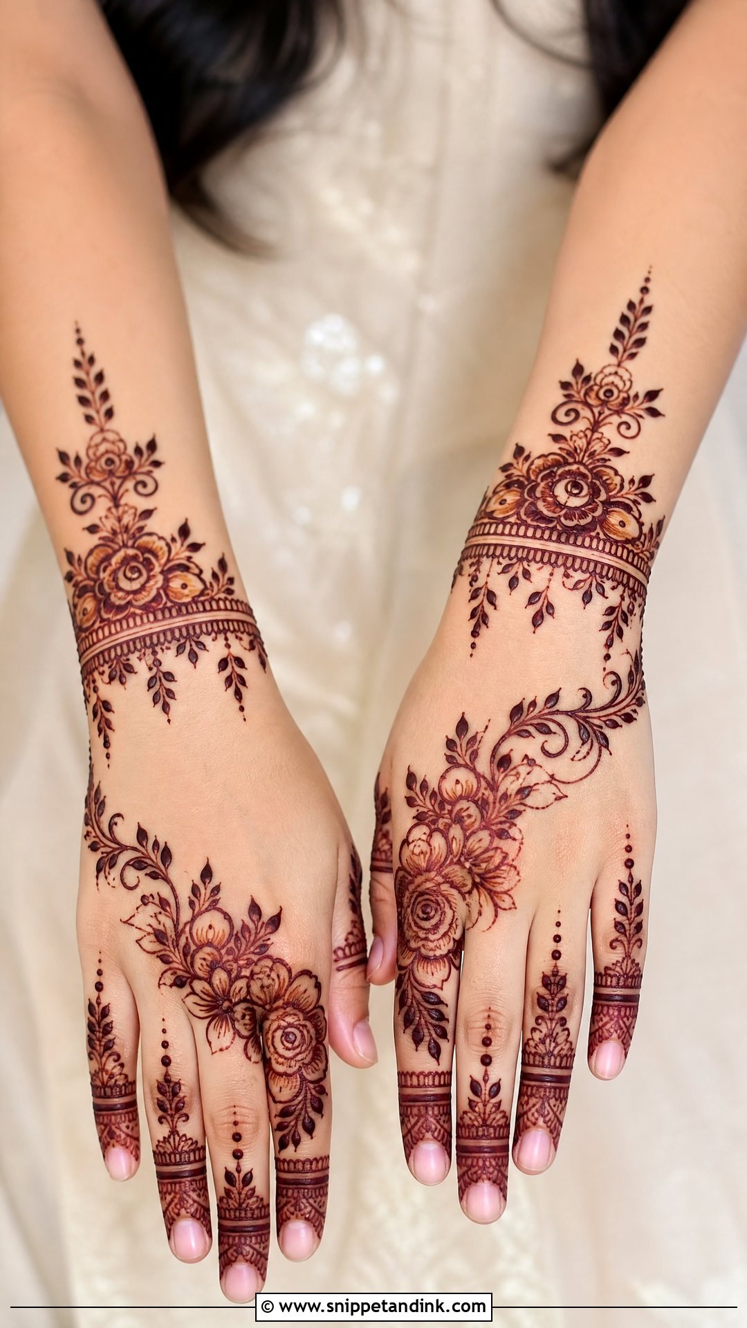 Eid Baat Pakki Mehndi Design - Snippet and Ink - 30 Baat Pakki Mehndi Design Ideas