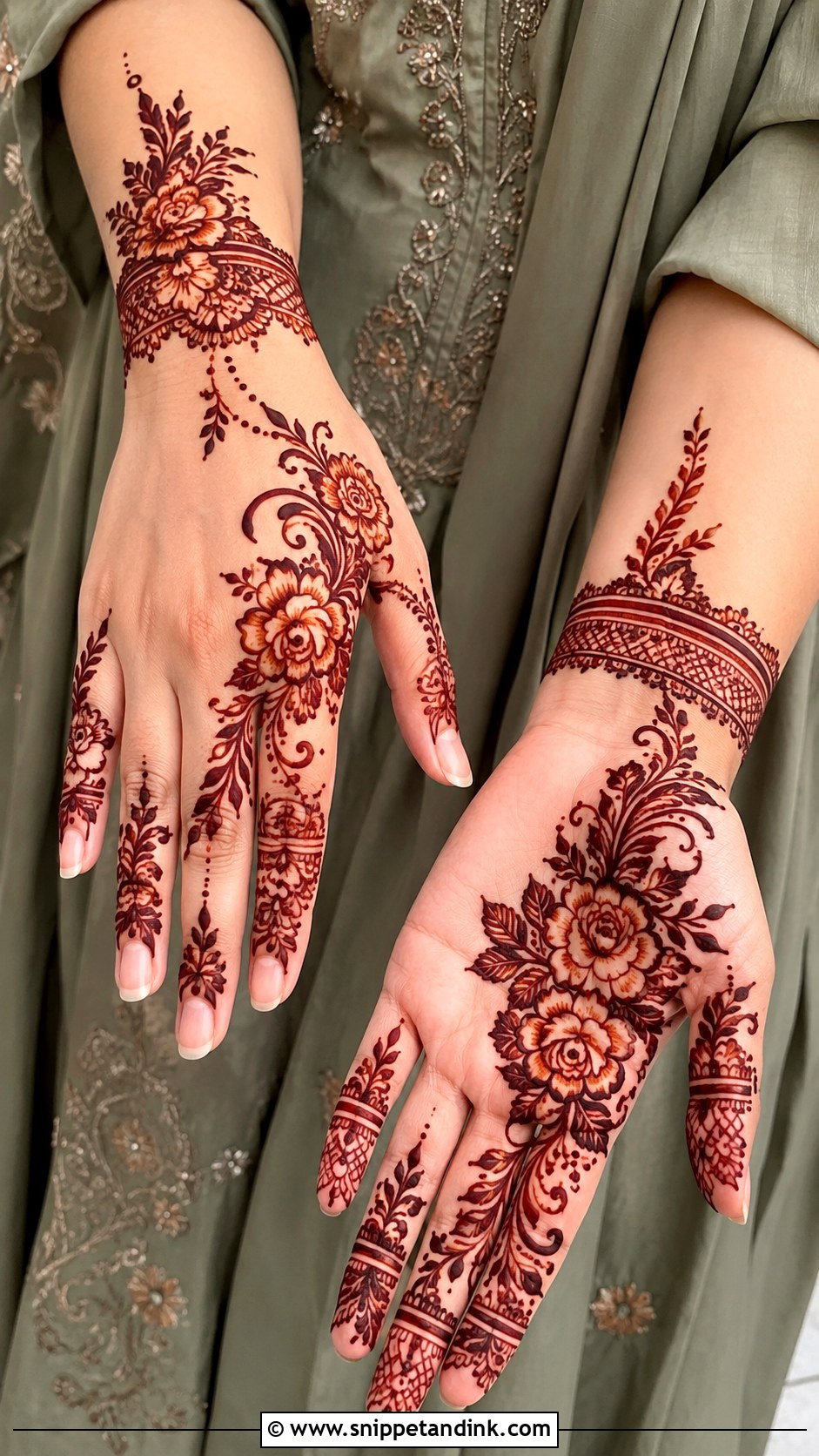 Eid Fancy Mehndi Design - Snippet and Ink - 35 Fancy Mehndi Designs