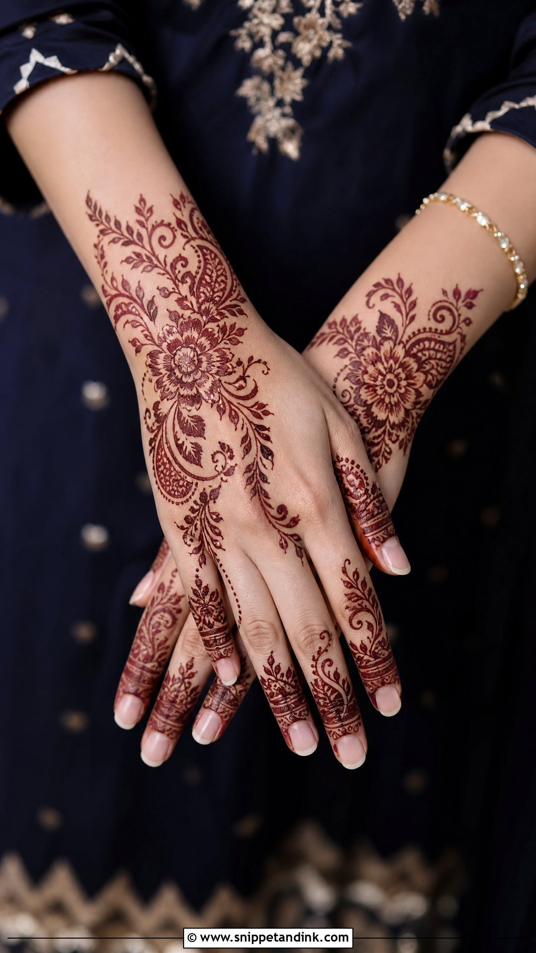 Eid Mehndi Design - Snippet and Ink - 35 Mehndi Designs